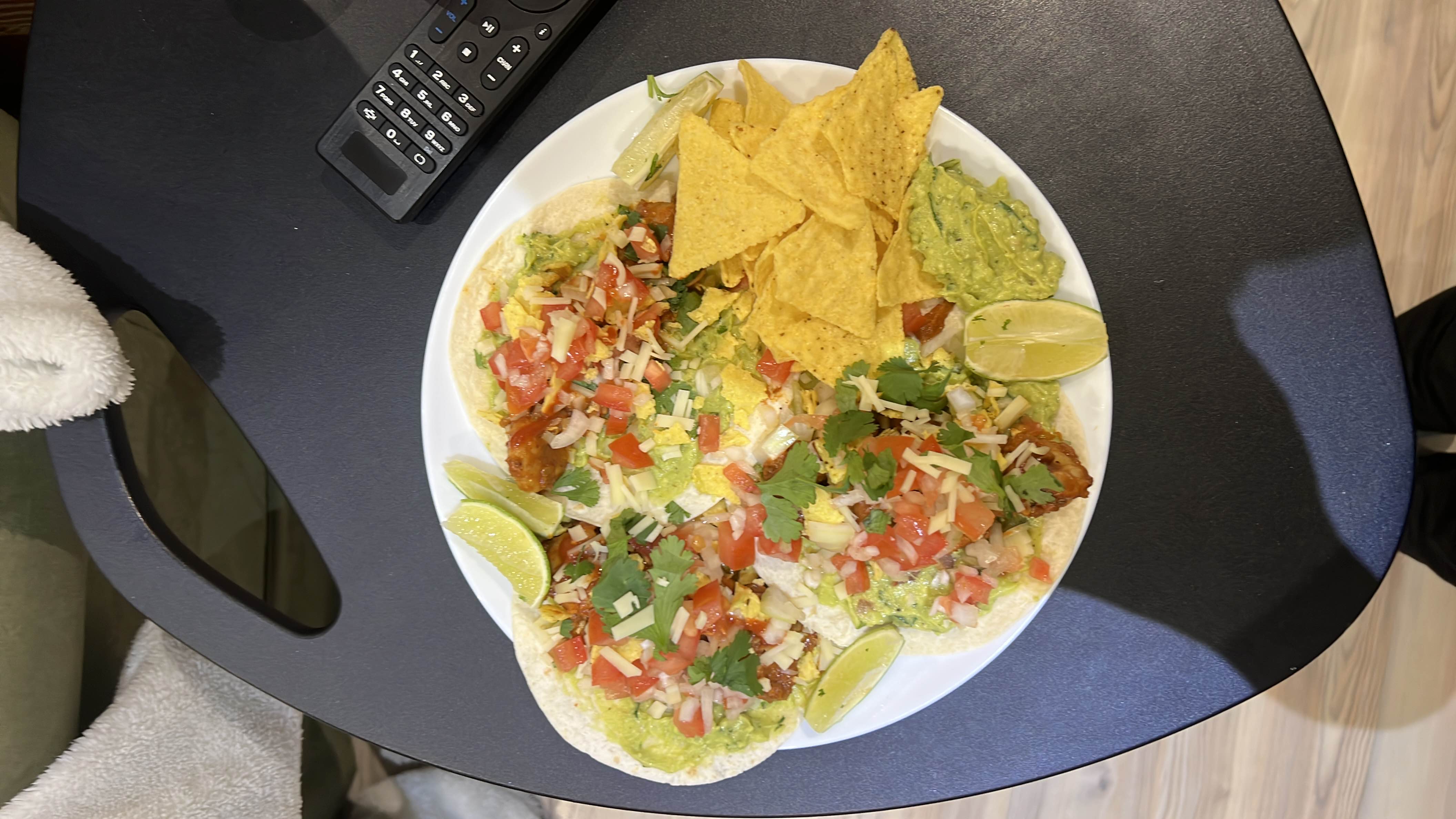 Chicken Tacos with Nachos