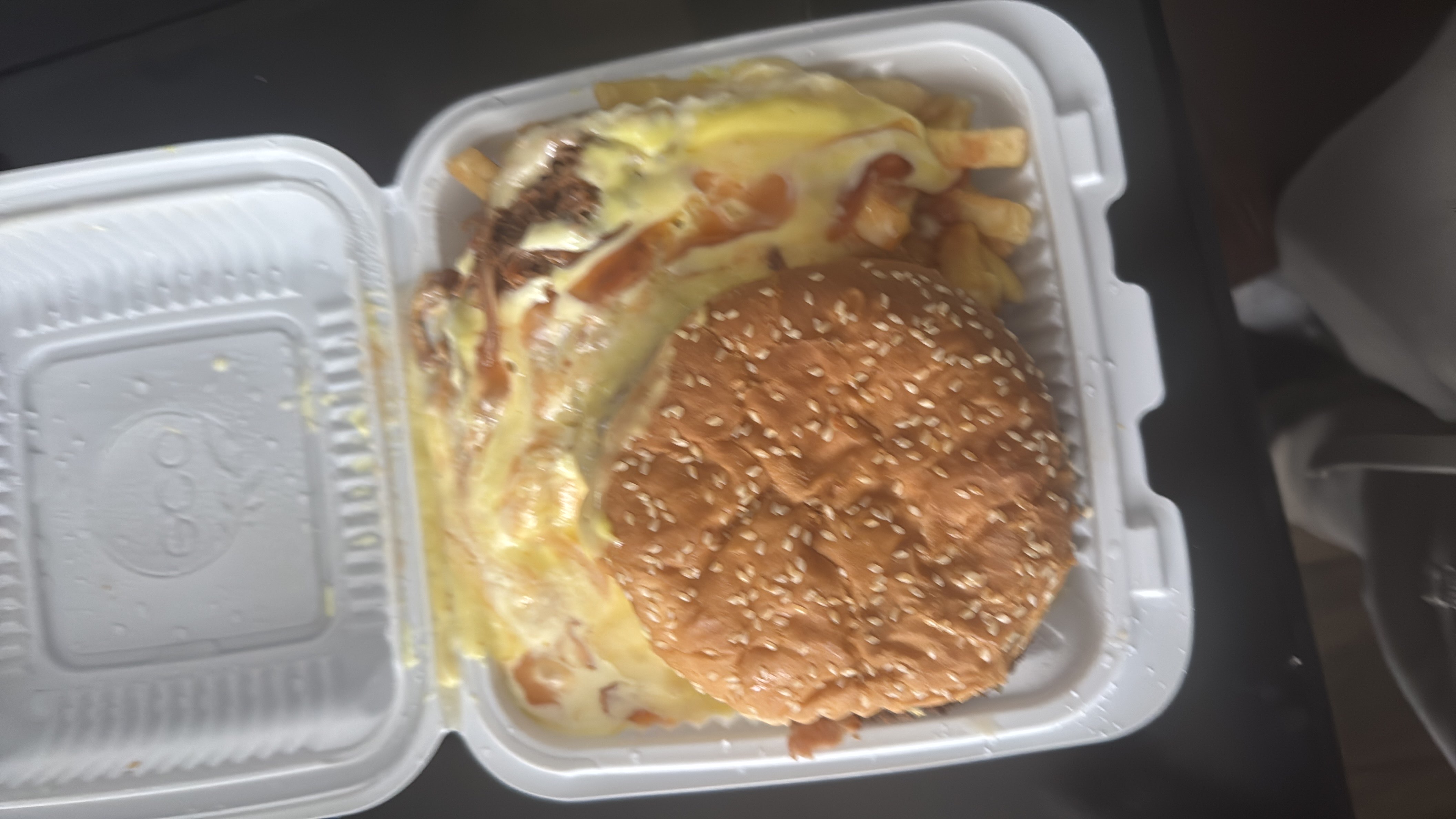 Hamburguesa con papas