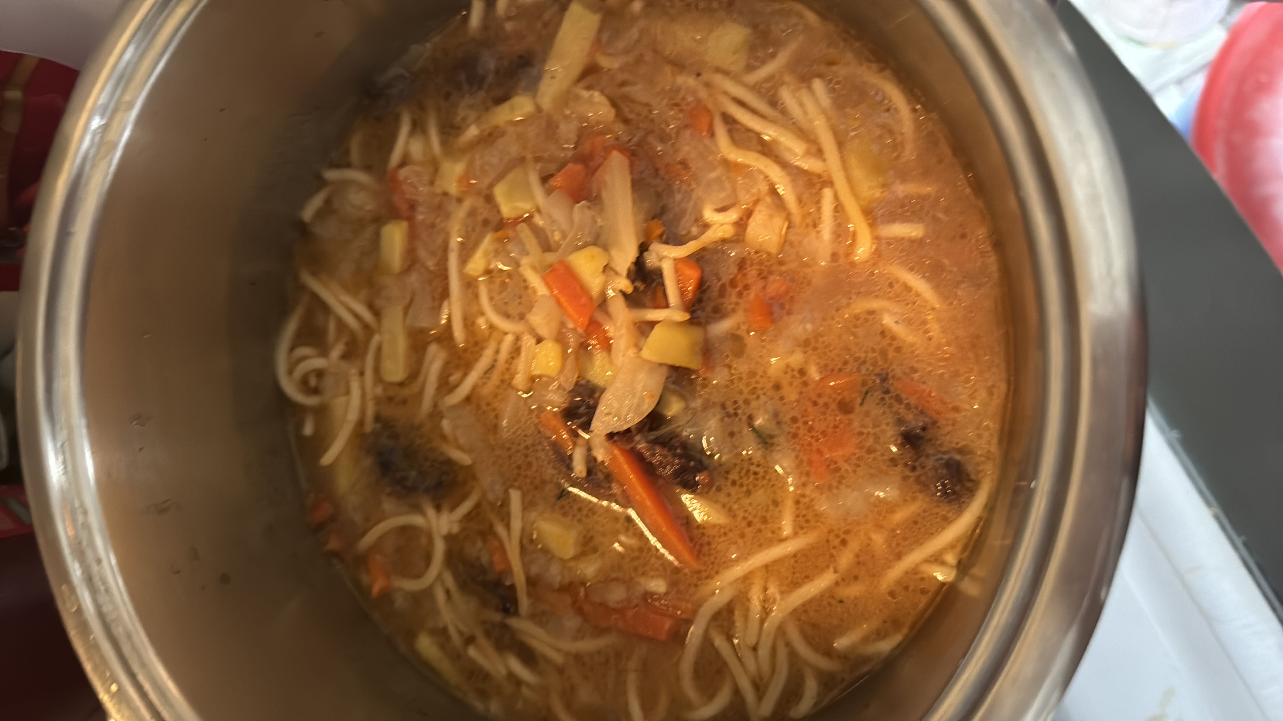 Vegetable Noodle Soup