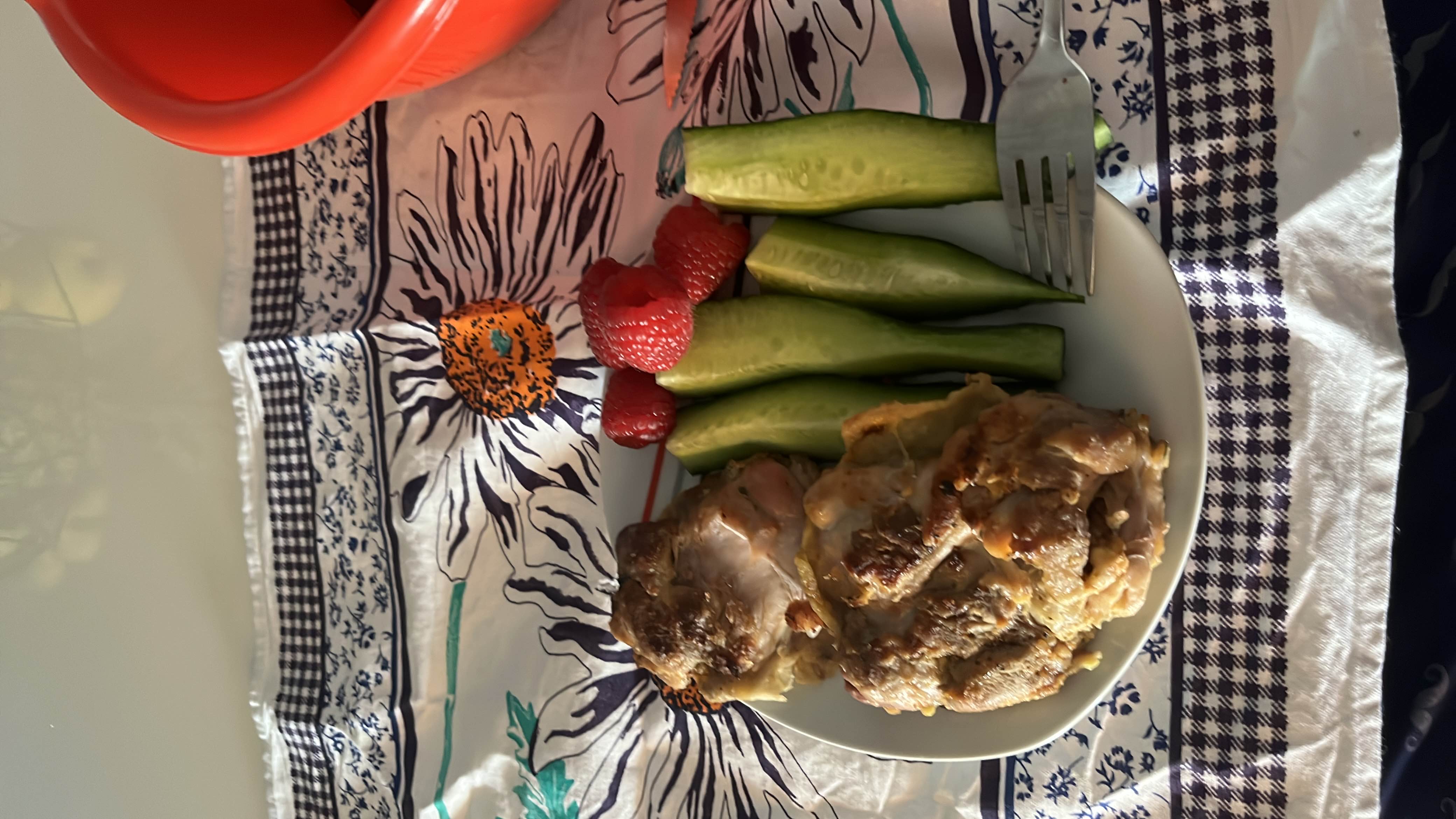 Grilled Chicken with Veggies