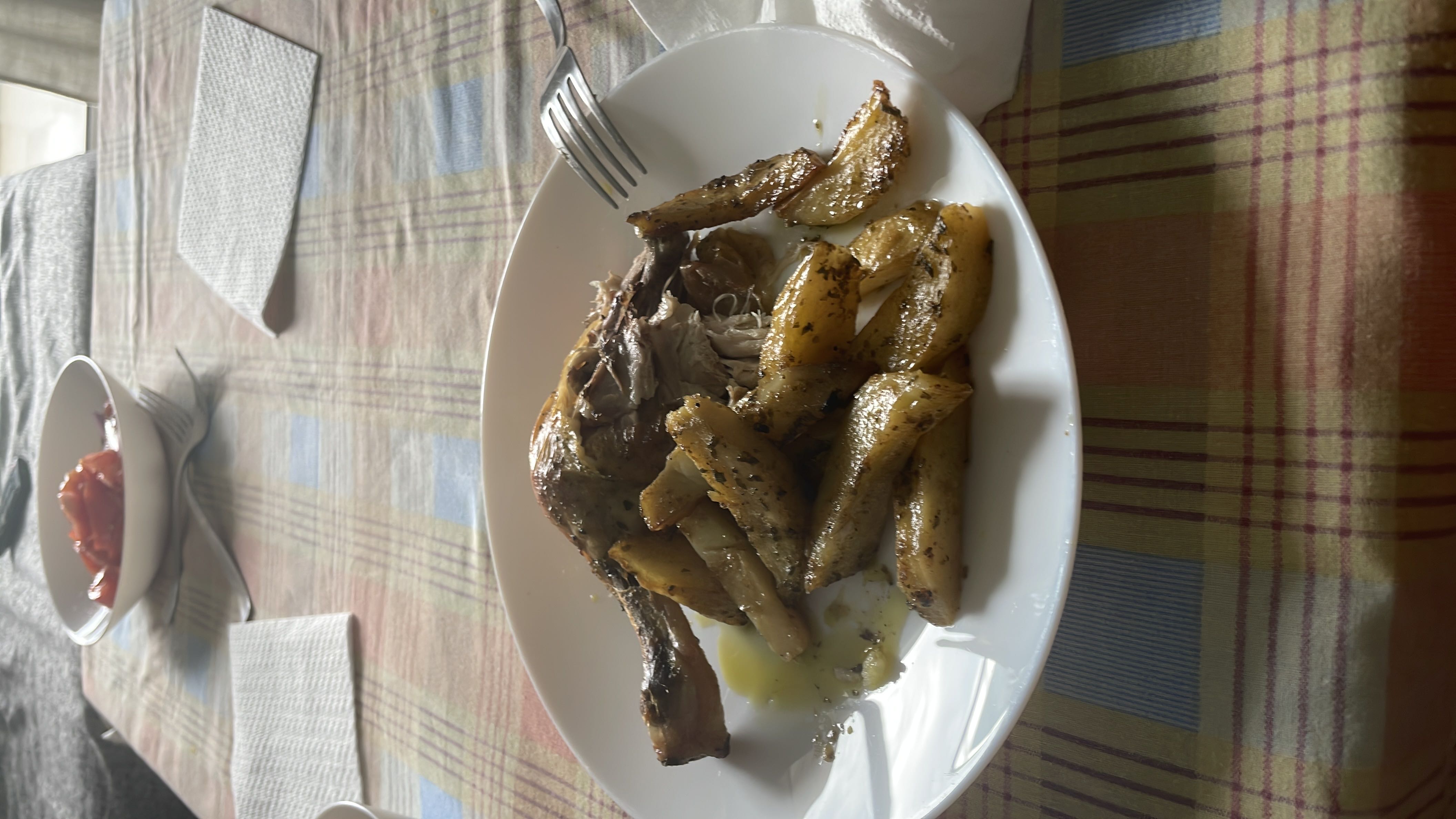 Roast Chicken with Potatoes