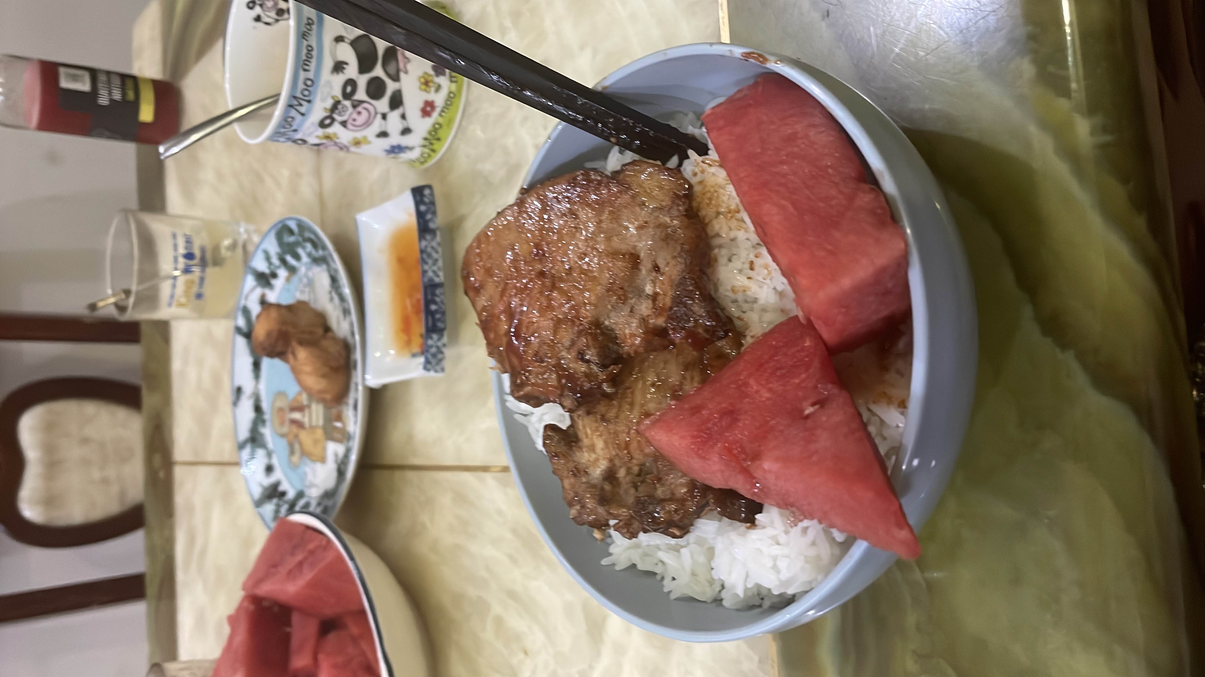 Grilled Pork Rice Bowl