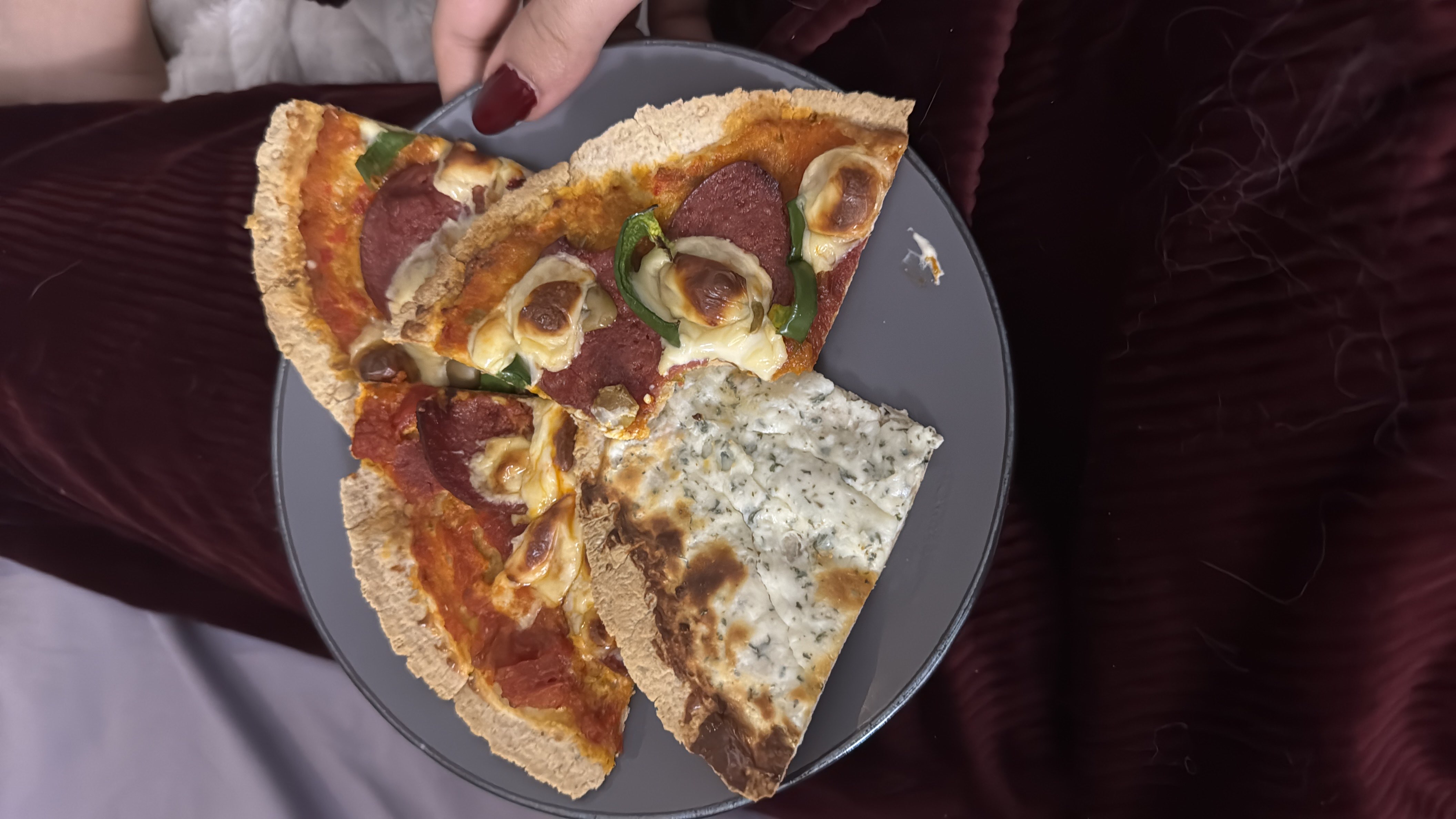 Homemade Pizza Slices