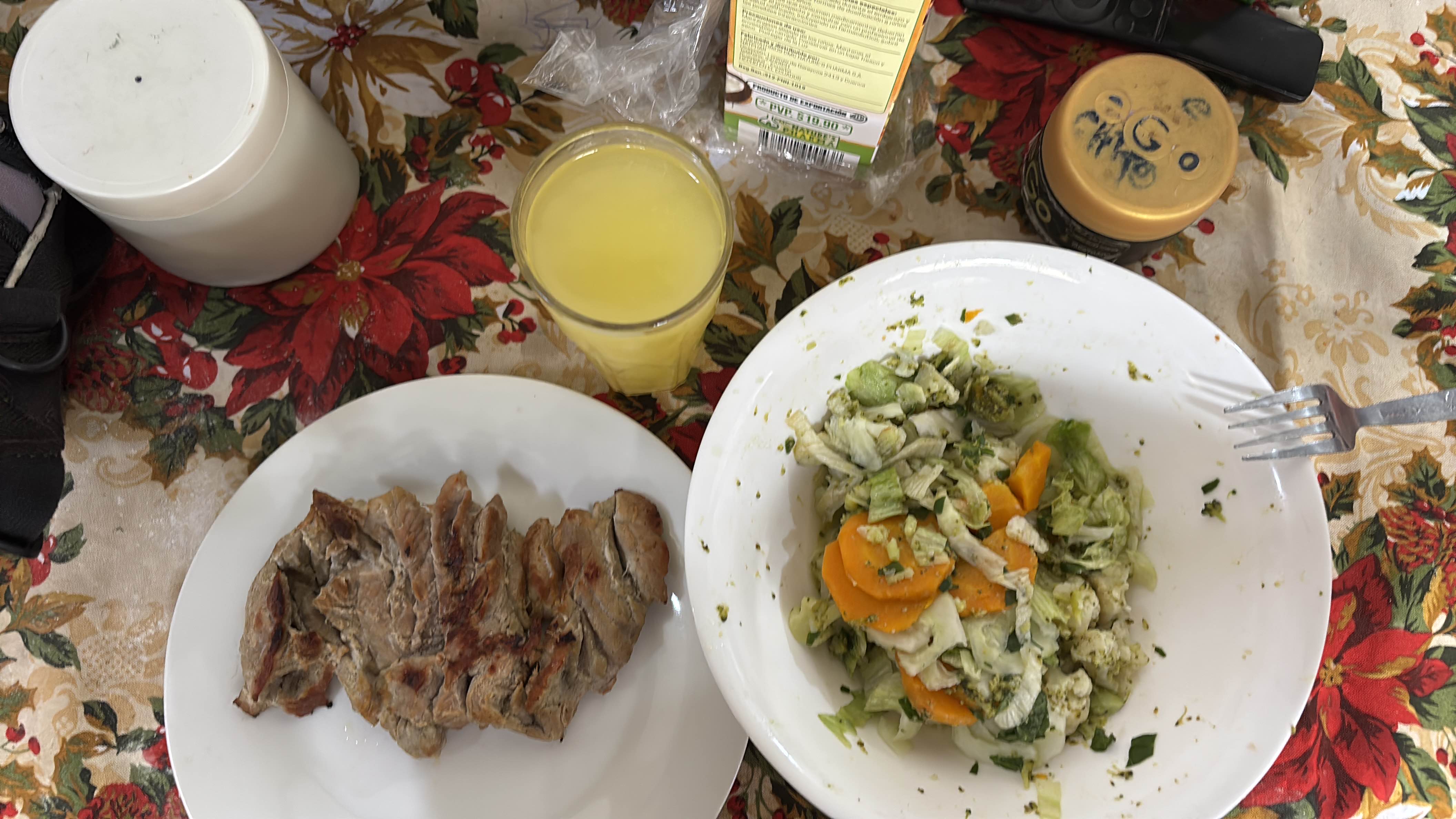 Ensalada con carne asada
