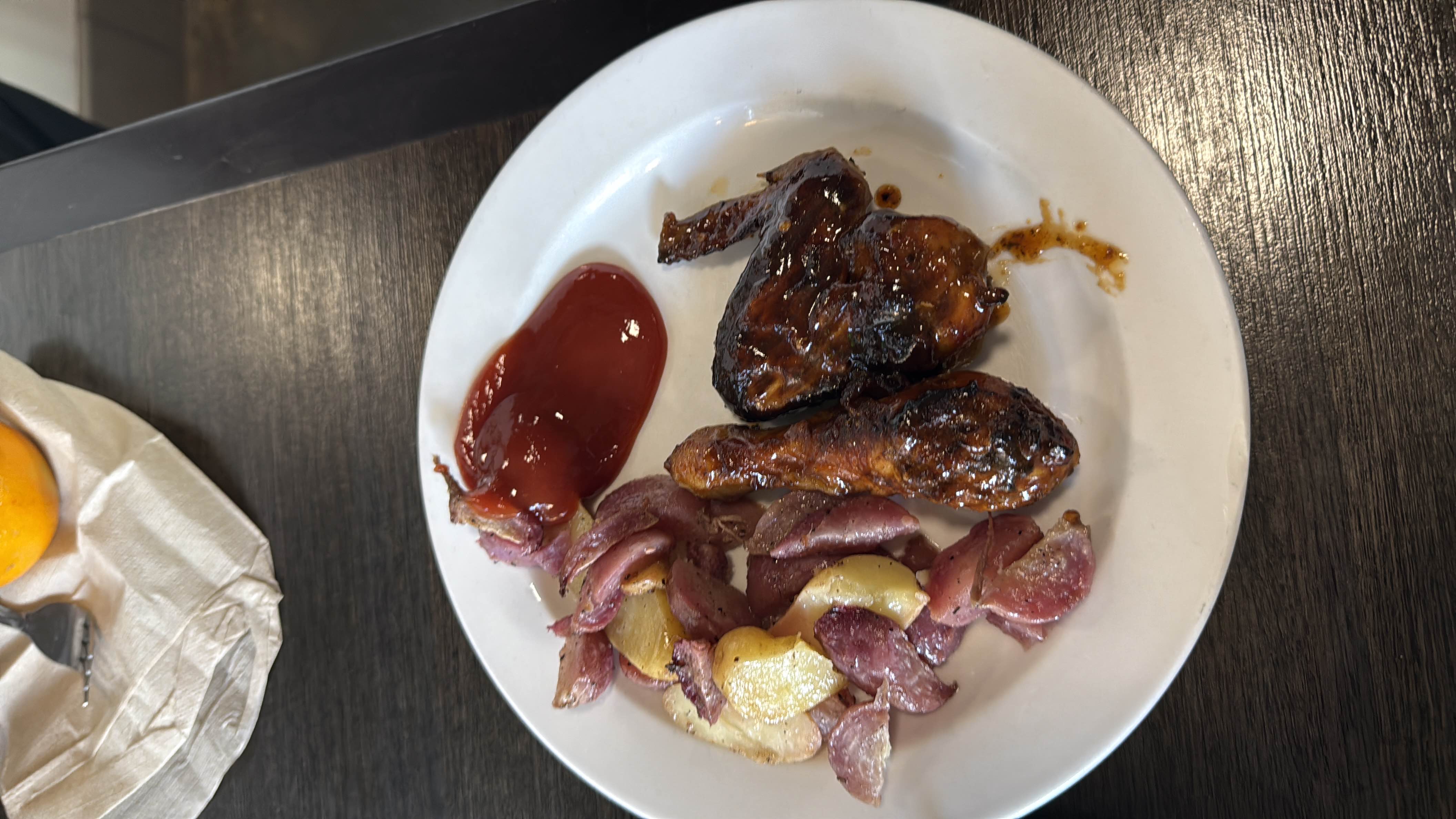 BBQ Chicken with Potatoes