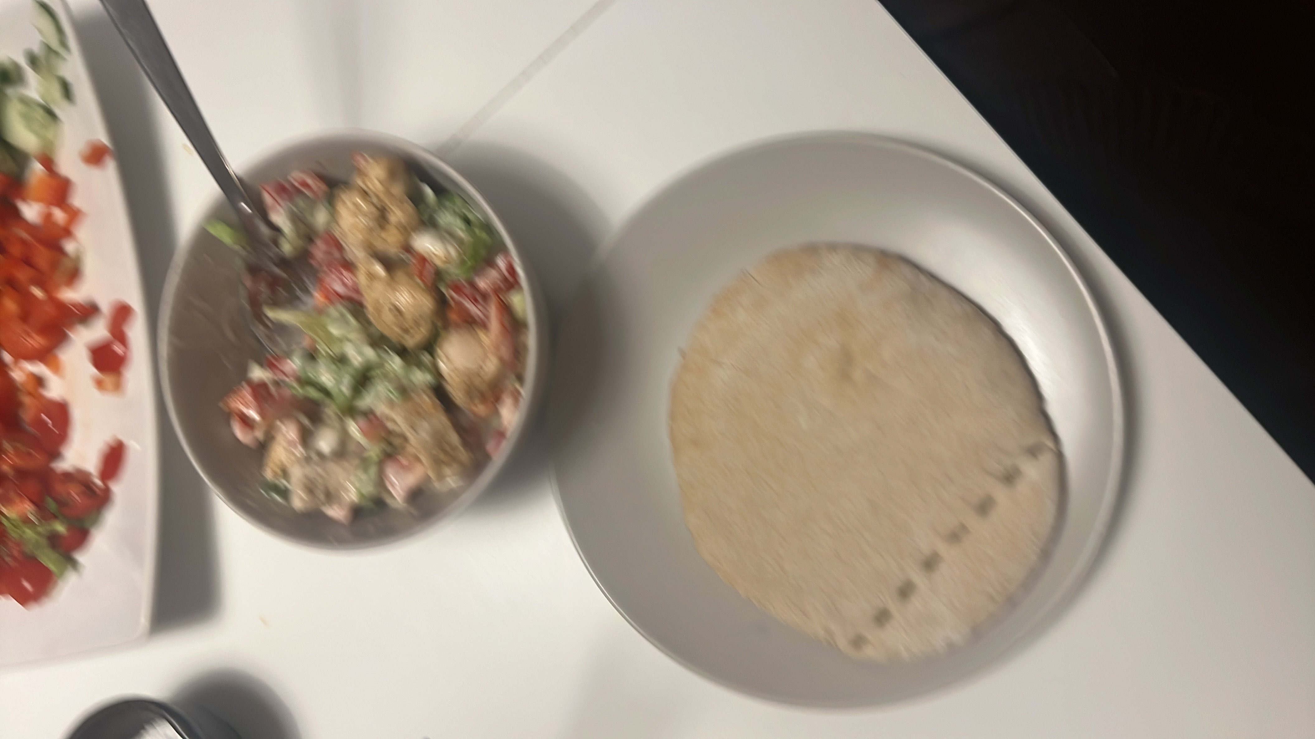 Chicken Salad with Pita