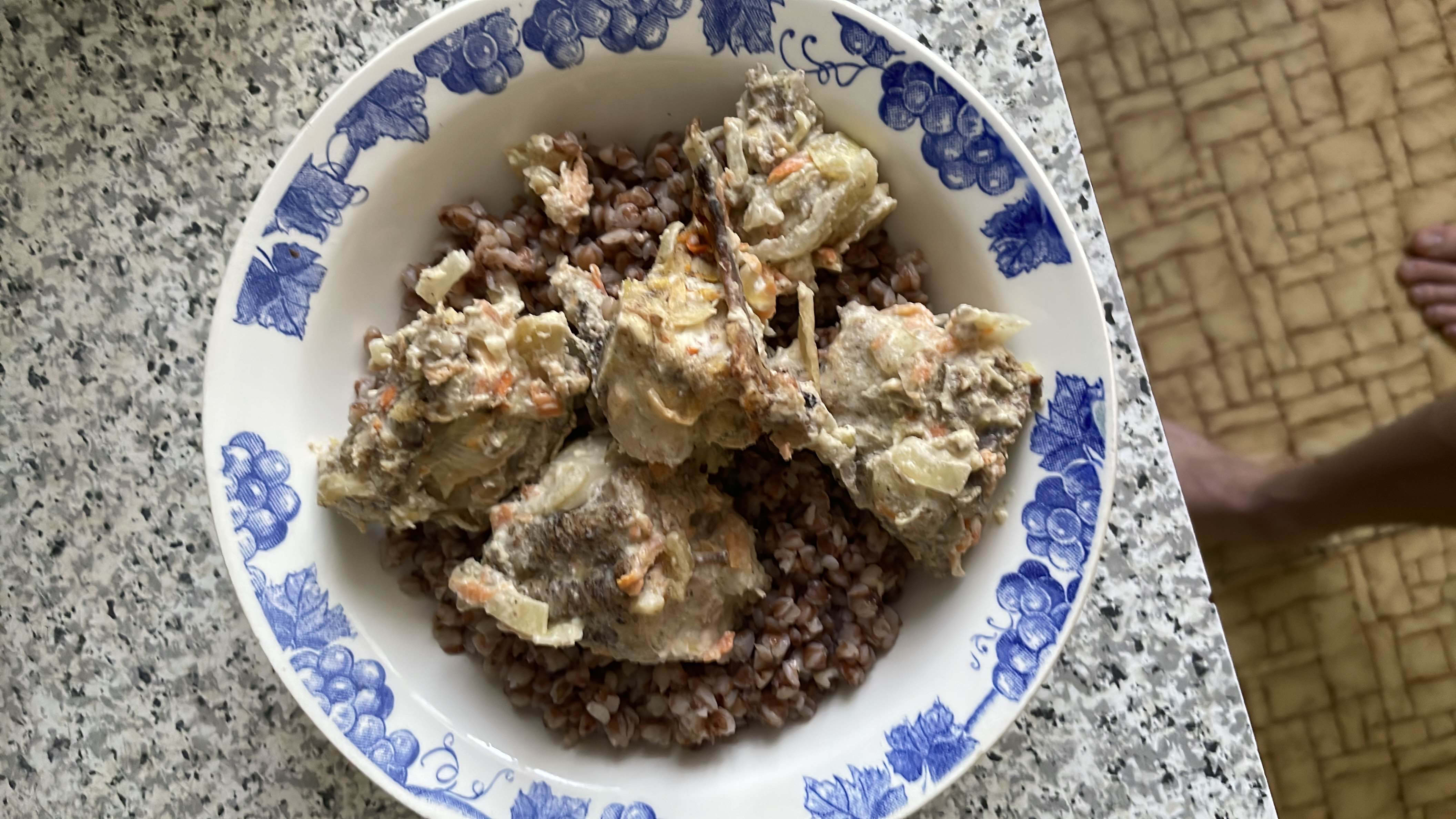 Buckwheat with Fish