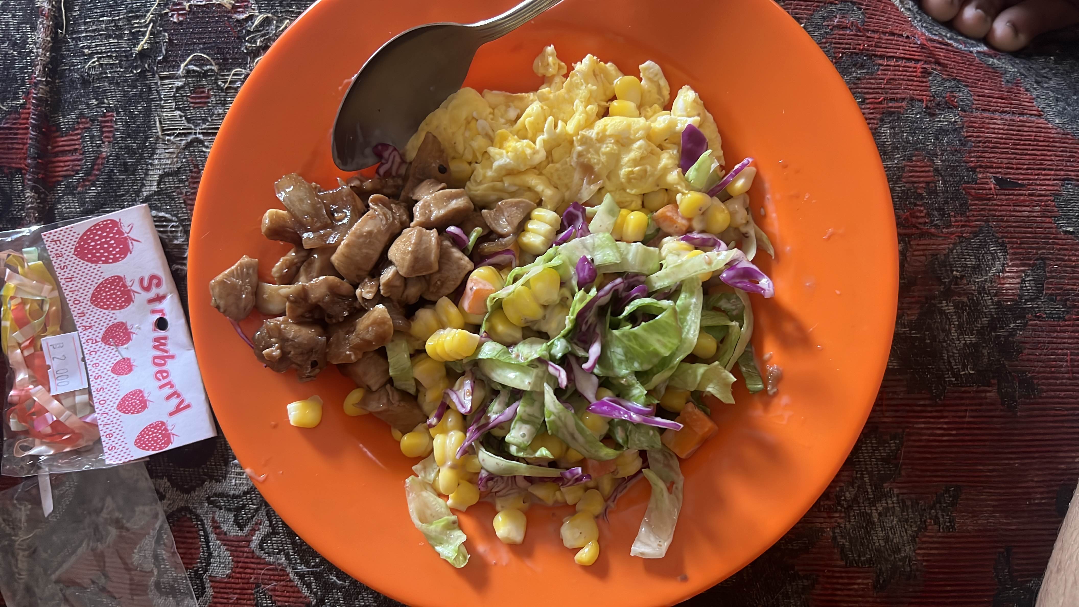 Chicken Salad with Eggs