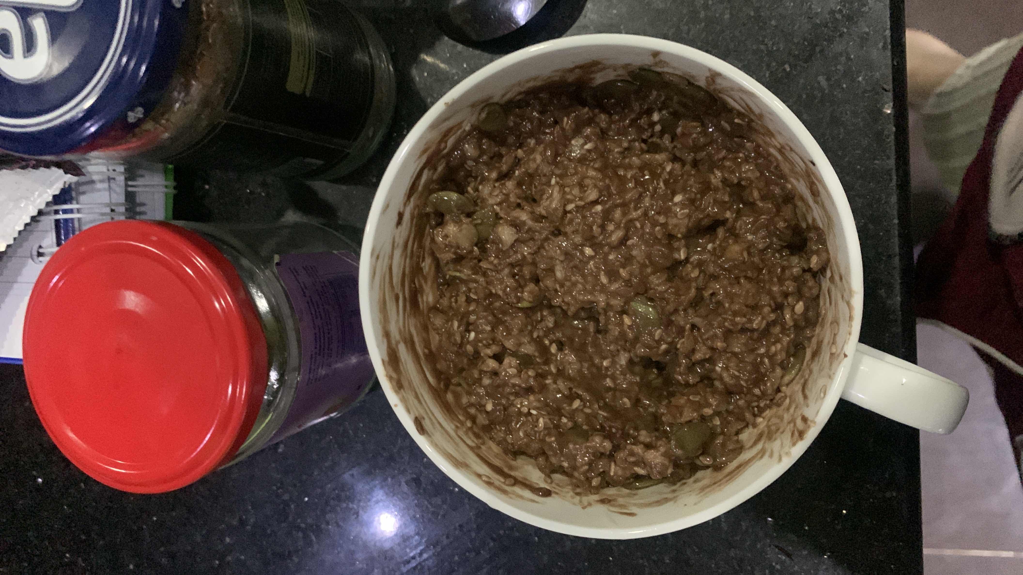 Porridge au chocolat