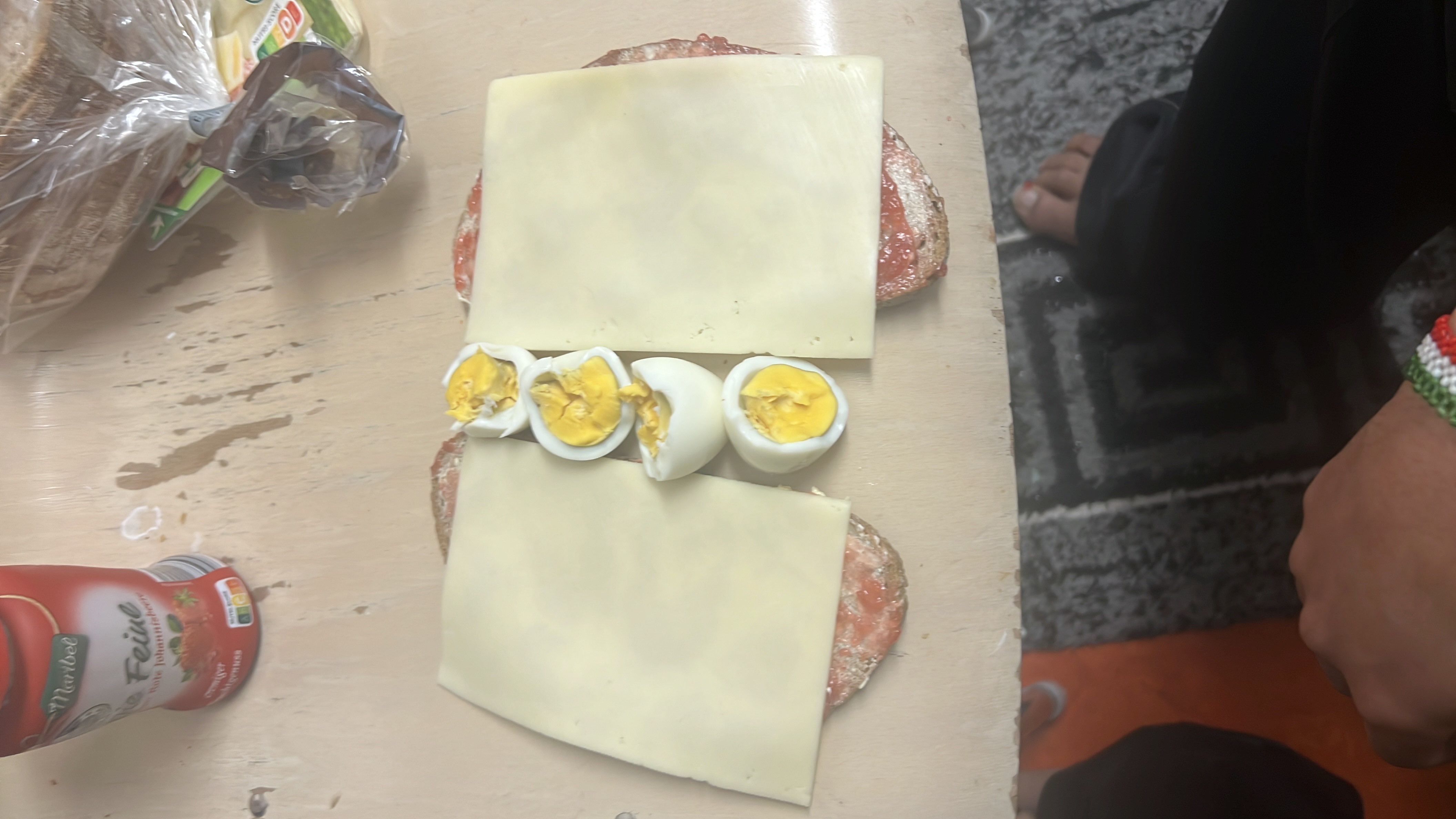 Egg and Cheese Sandwich