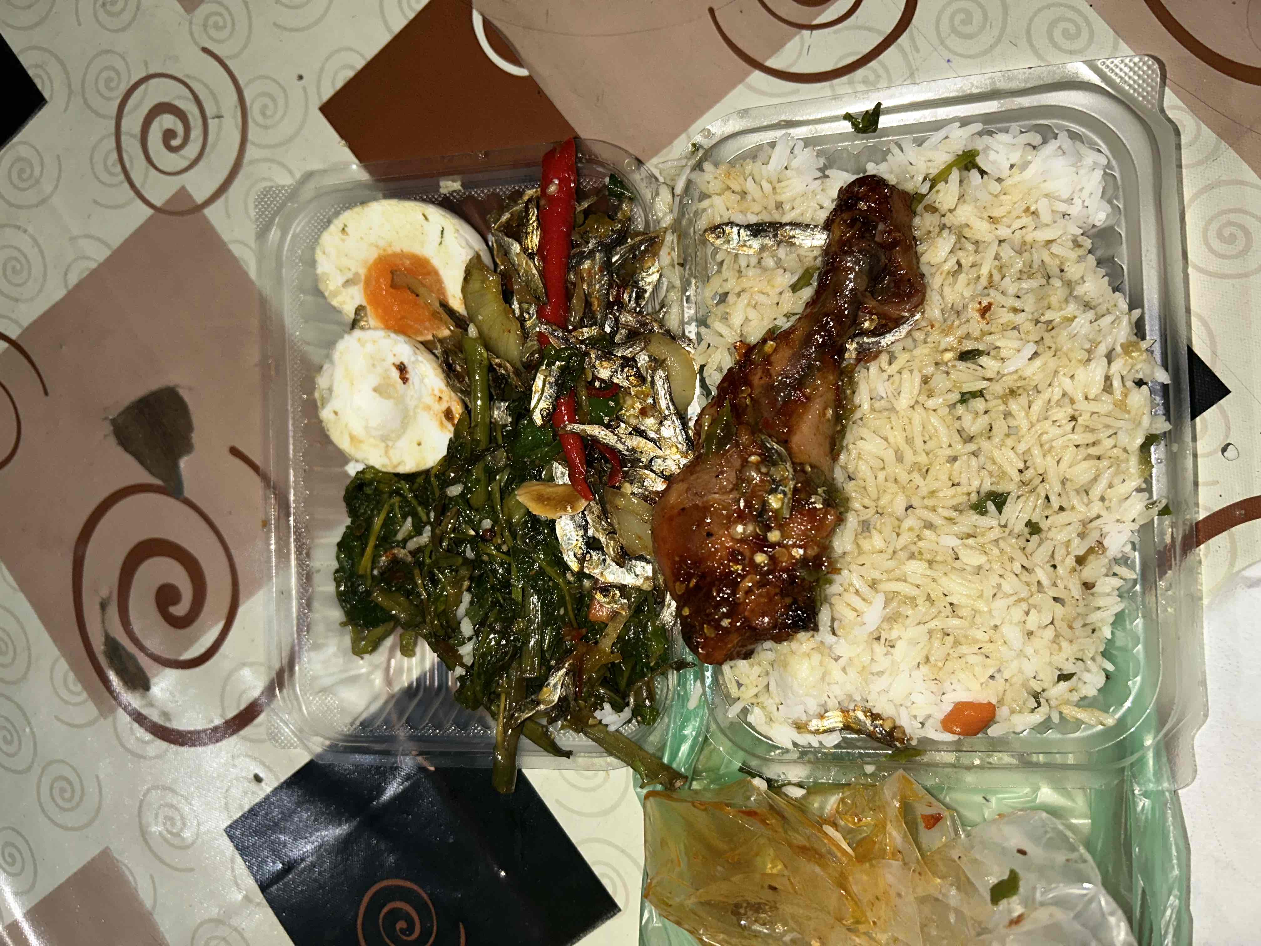 Rice with Chicken and Egg