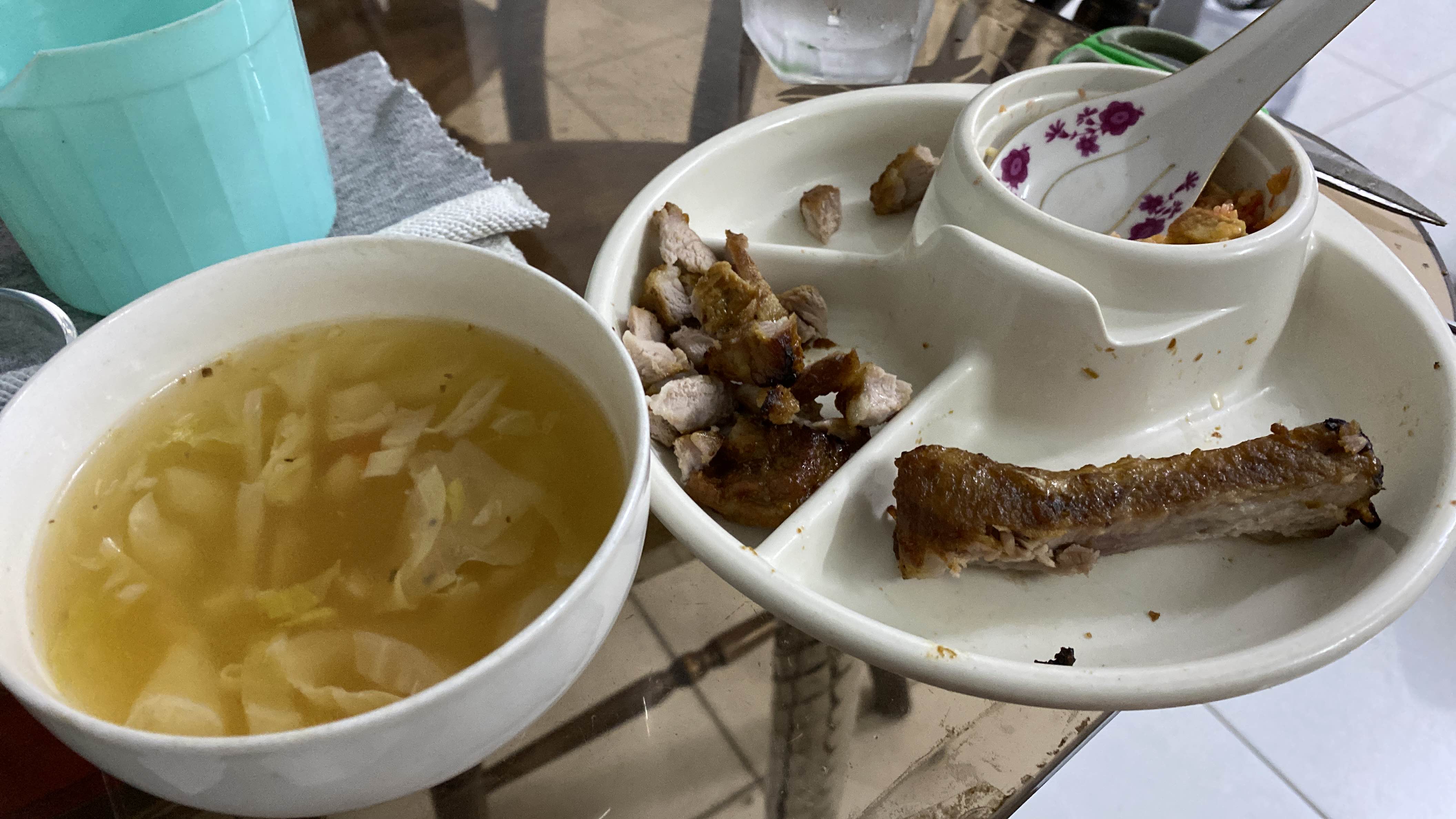 Pork with Cabbage Soup