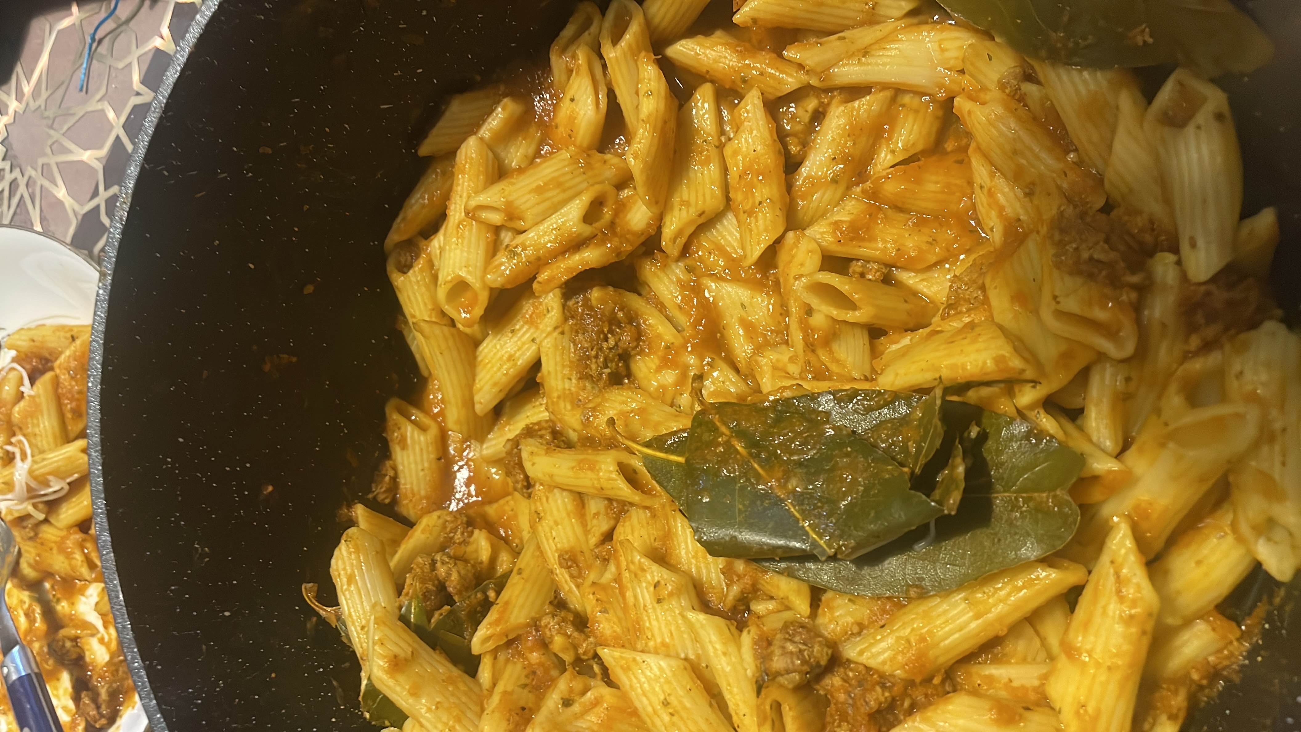 Pâtes à la sauce tomate