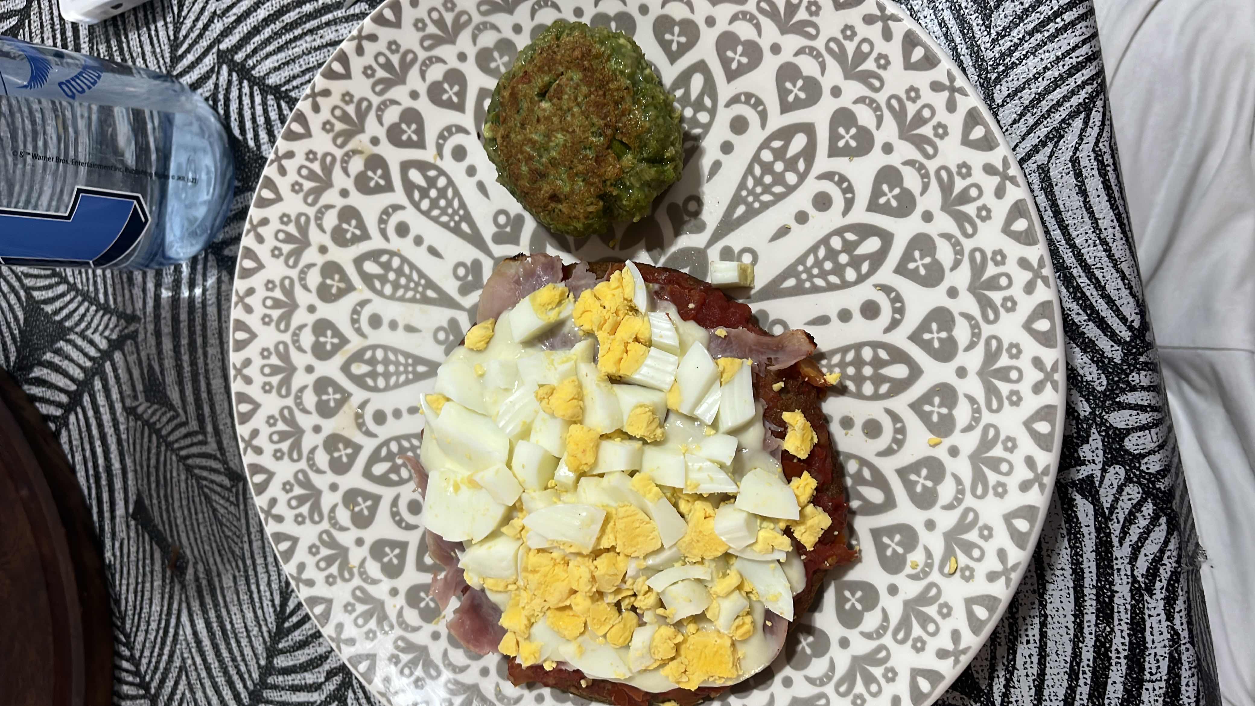 Hamburguesa con huevo