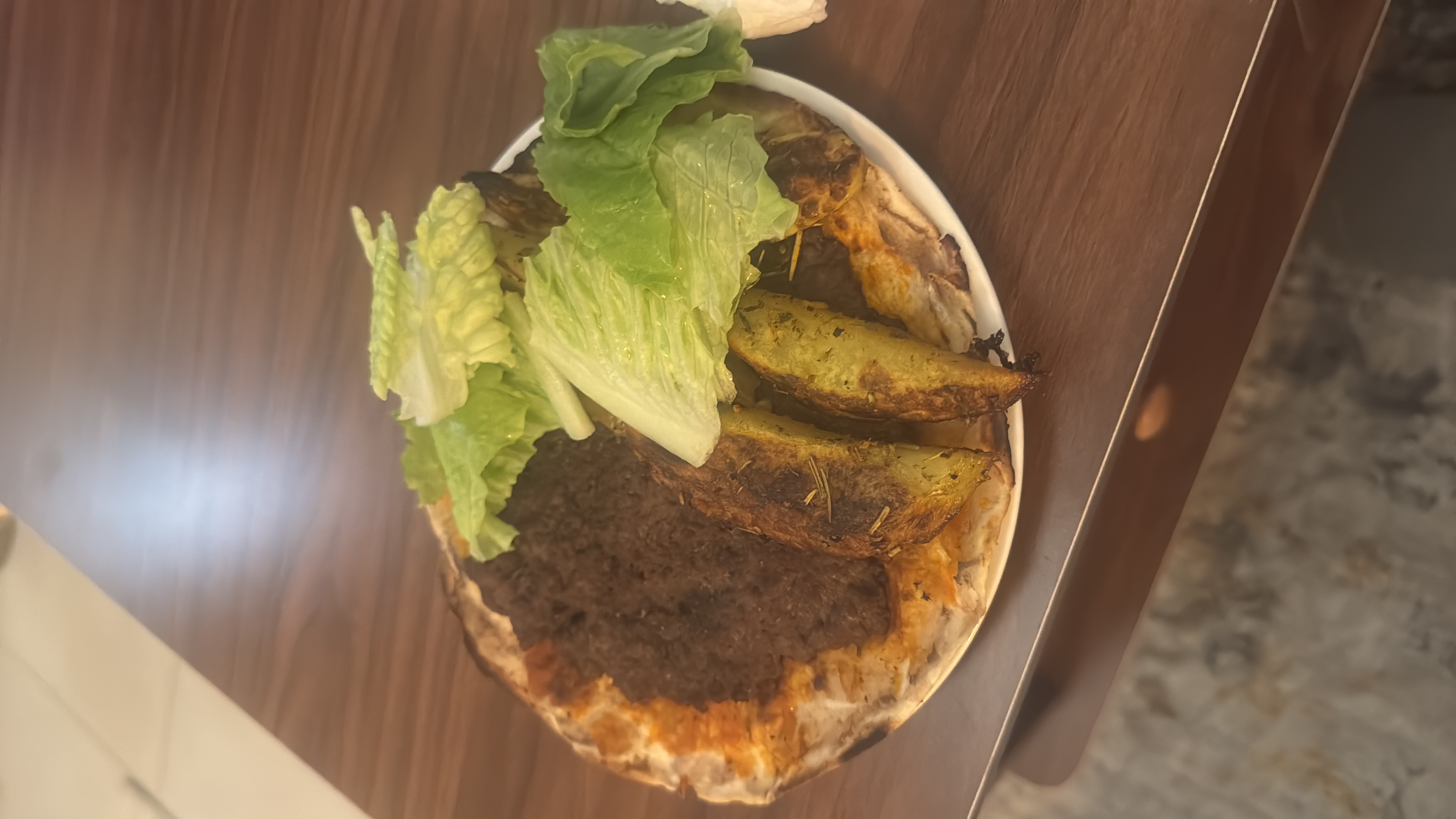 Beef Flatbread with Potatoes