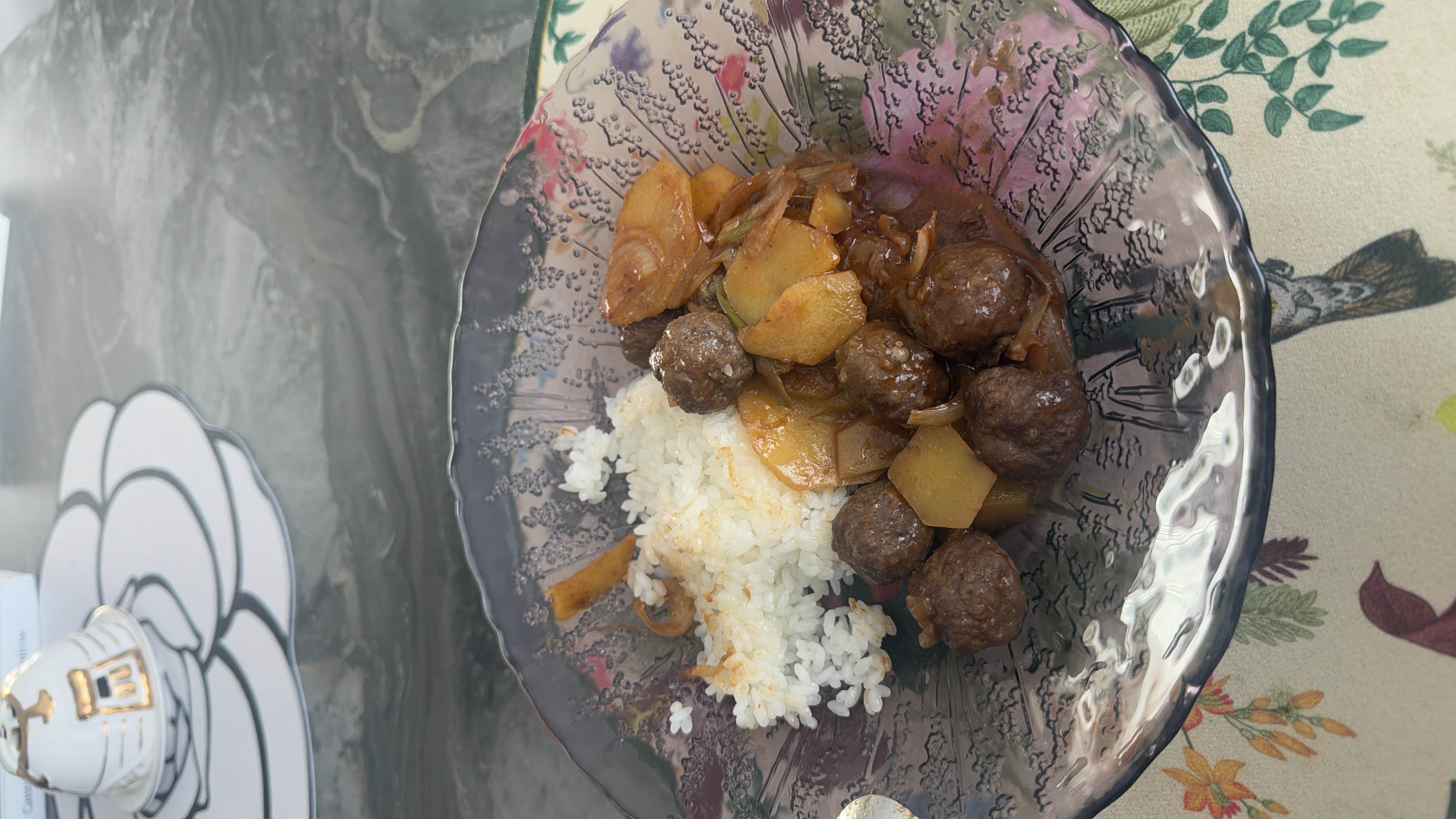 Meatballs with Rice