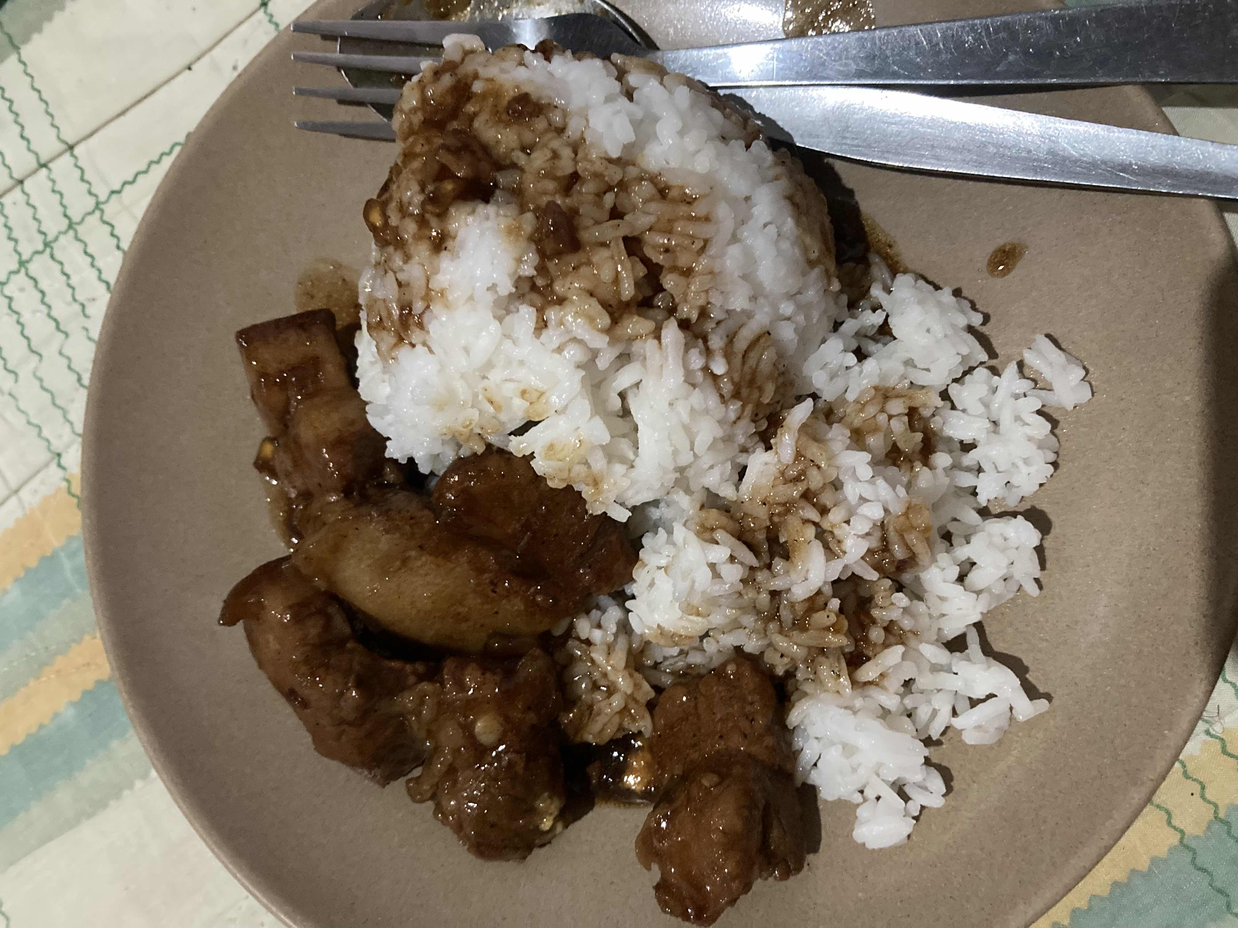 Pork Adobo with Rice