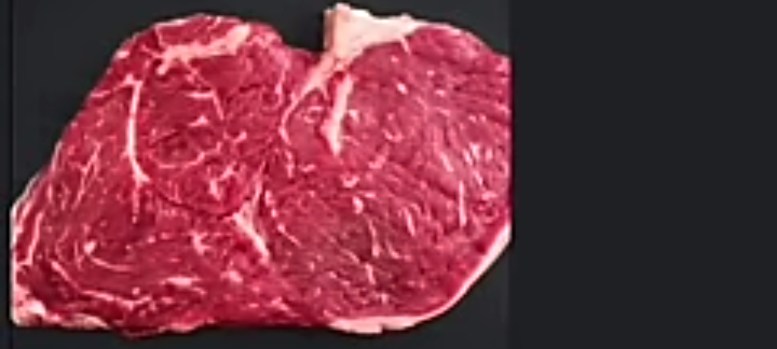 Raw Ribeye Steak