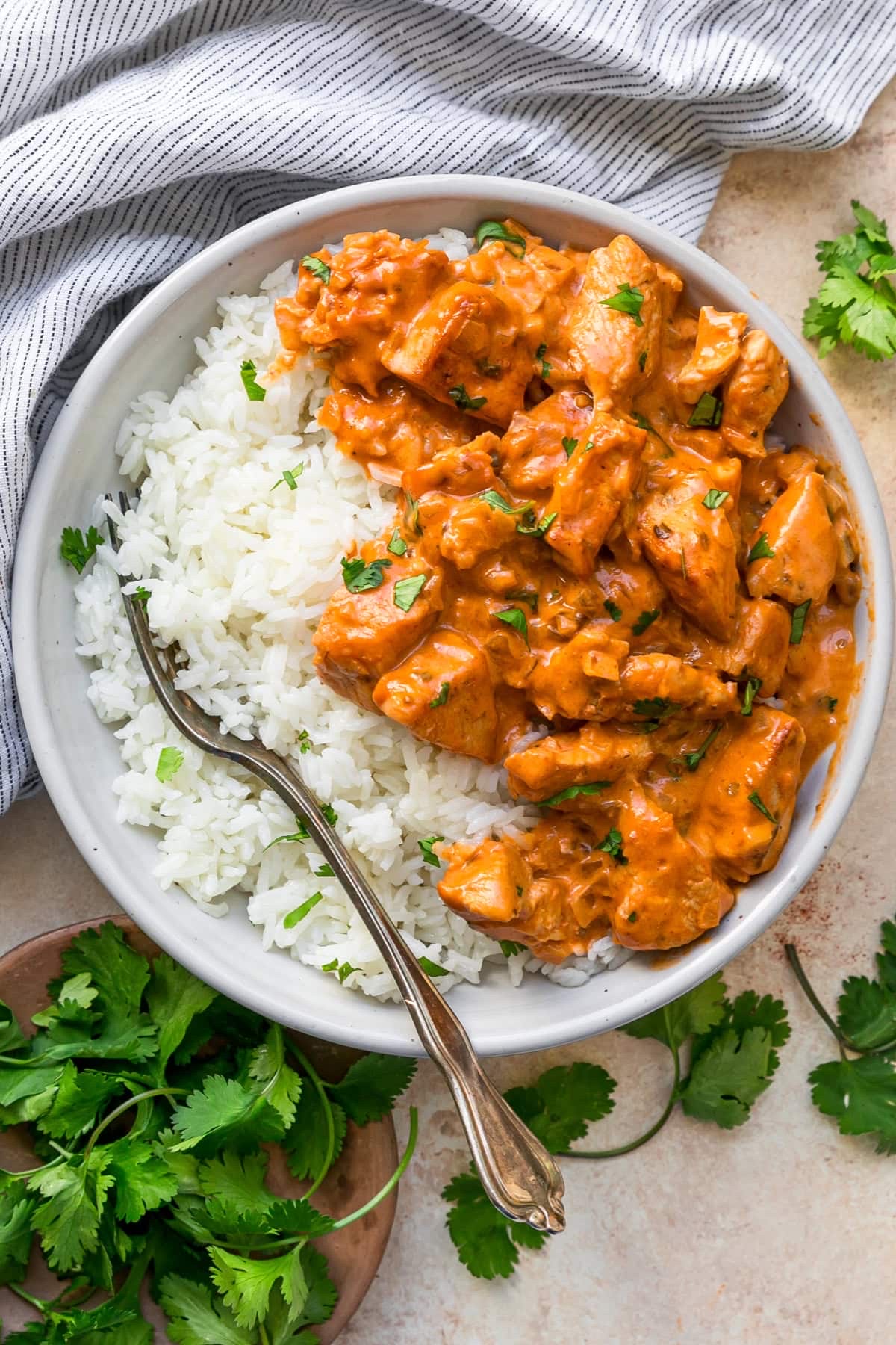 Butter Chicken with Rice