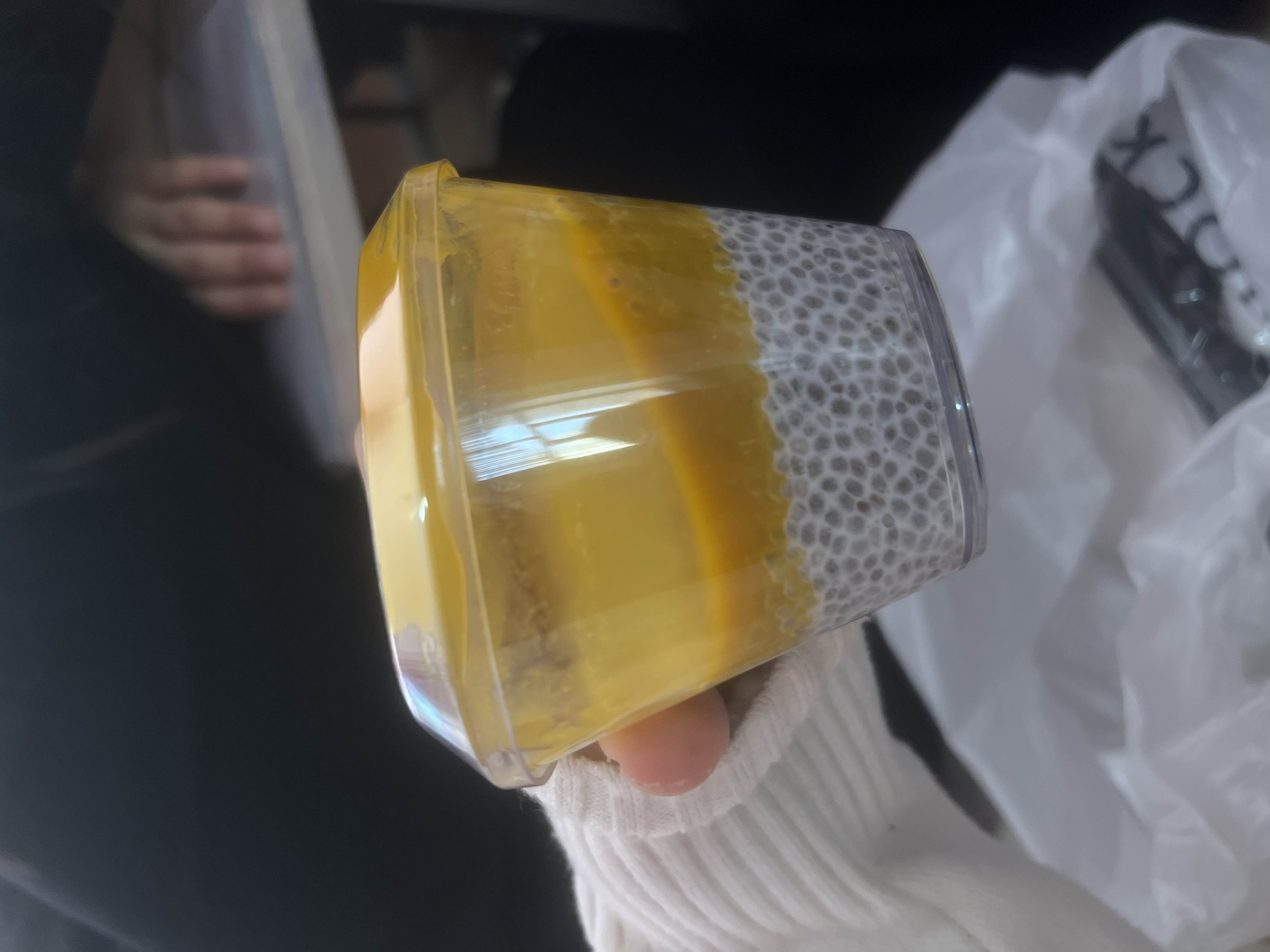 Чиа-пудинг с манго