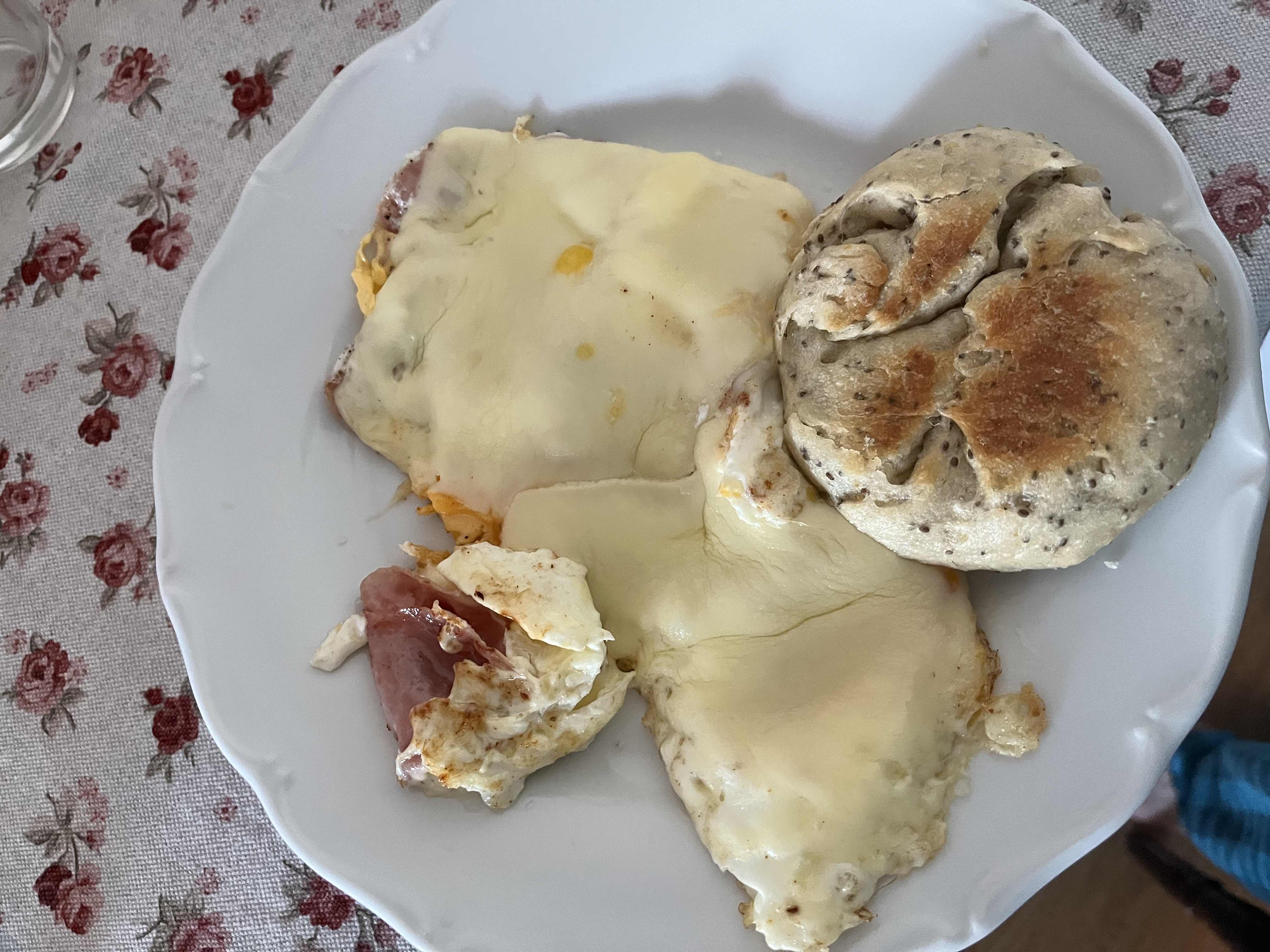 Cheese and Ham Omelette