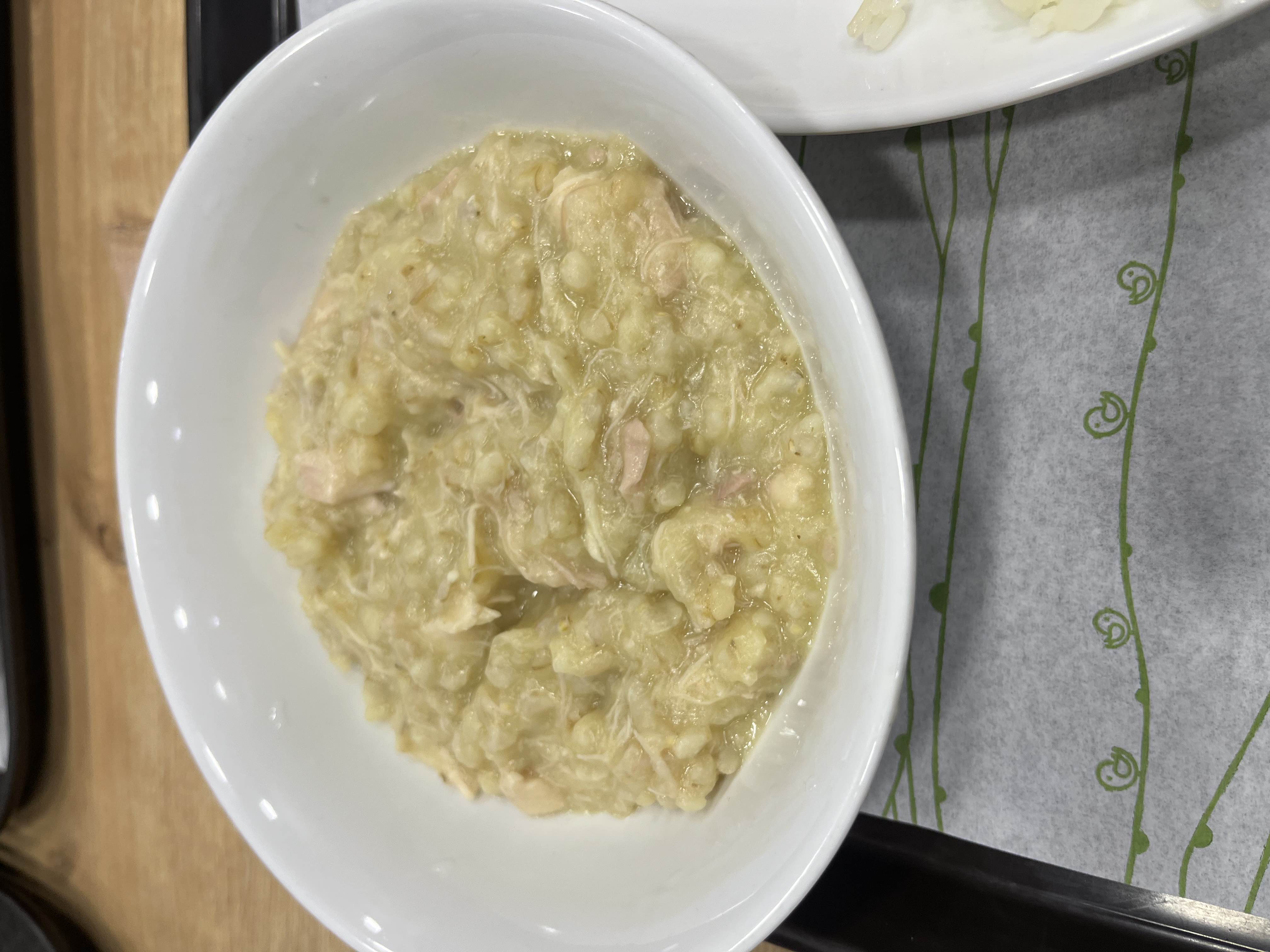 Каша с курицей