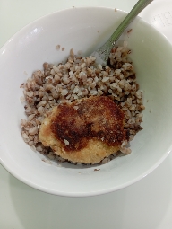 Buckwheat with Cutlet