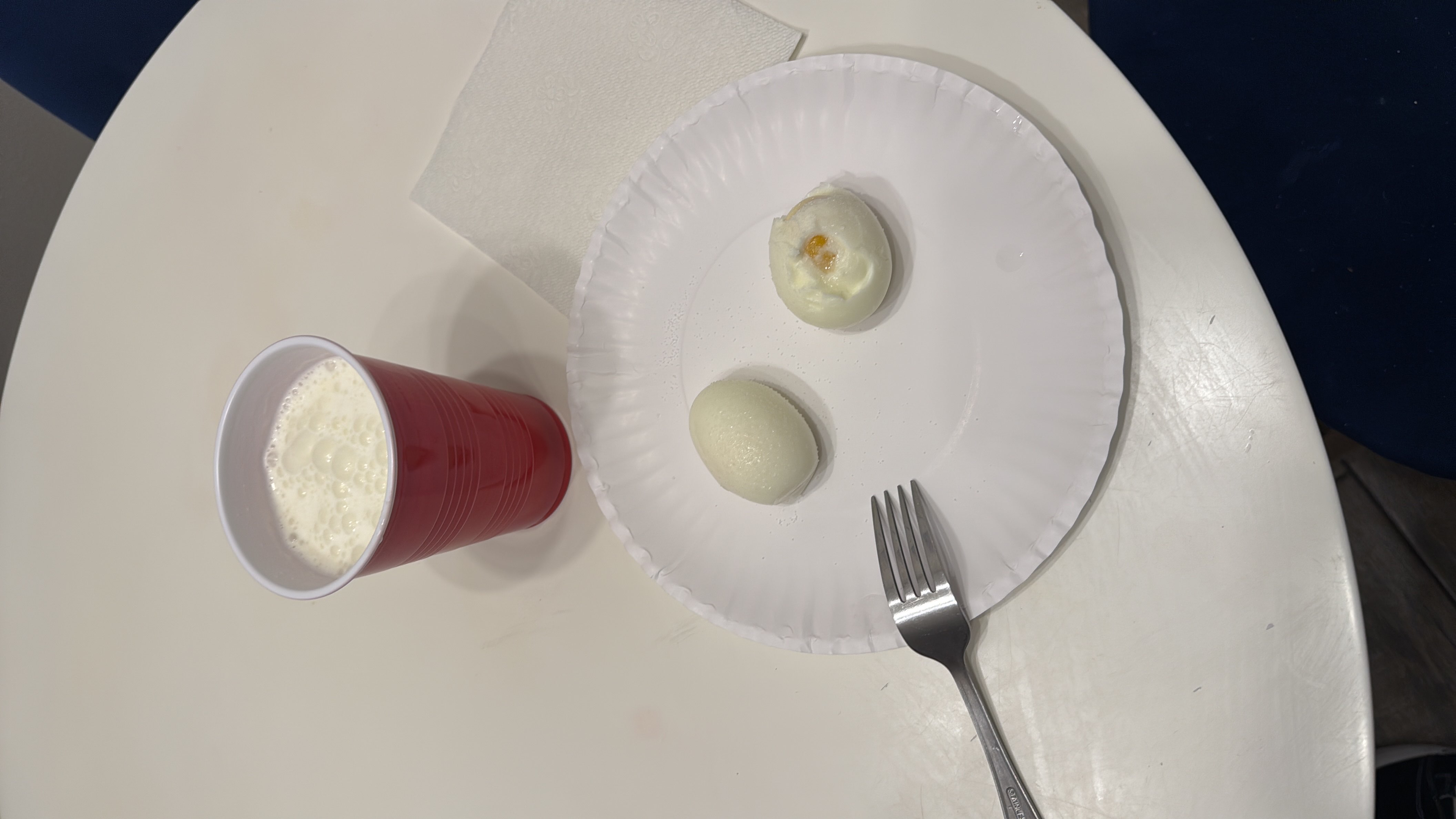 Boiled Eggs with Milk