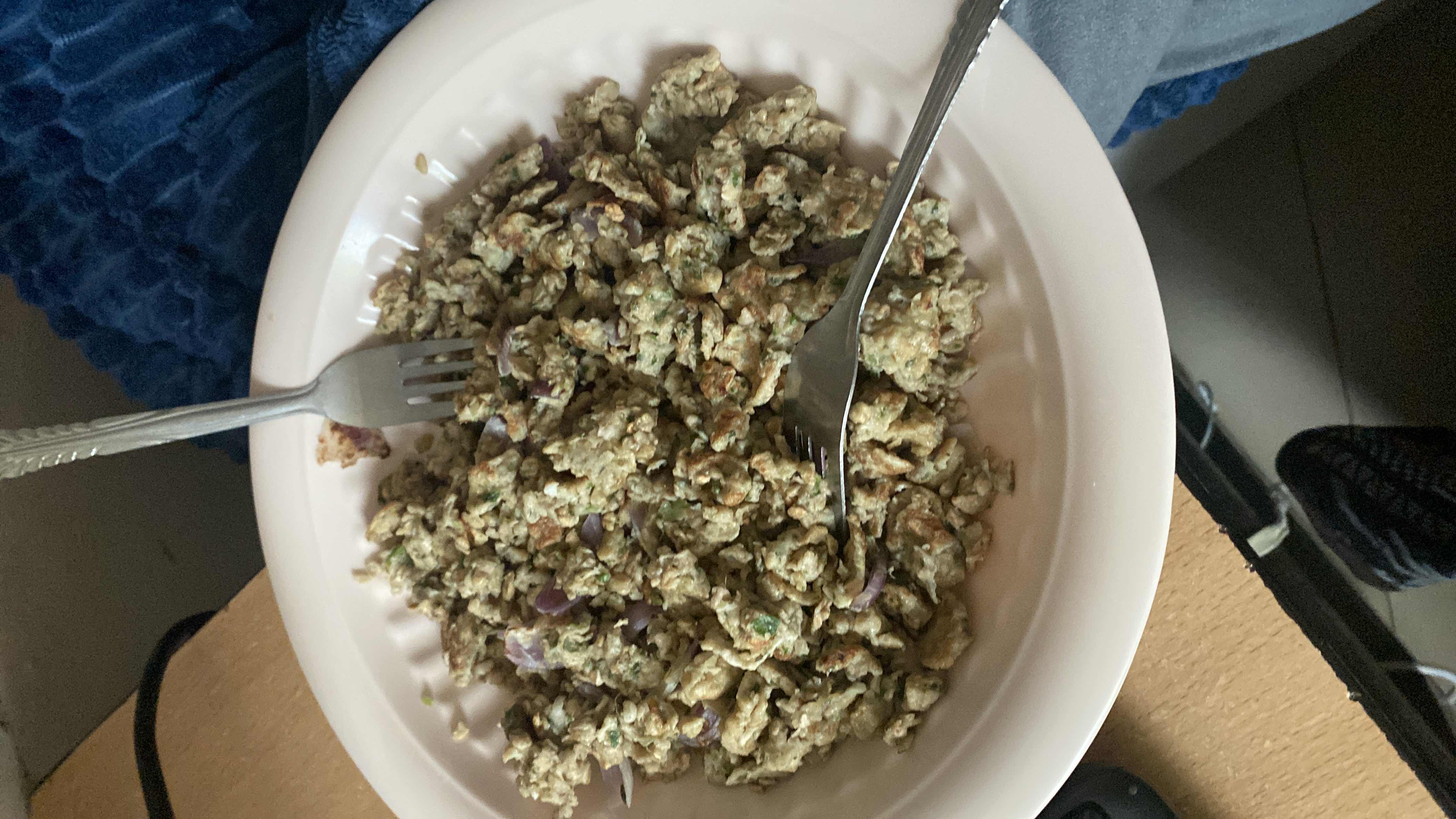 Scrambled Eggs with Herbs