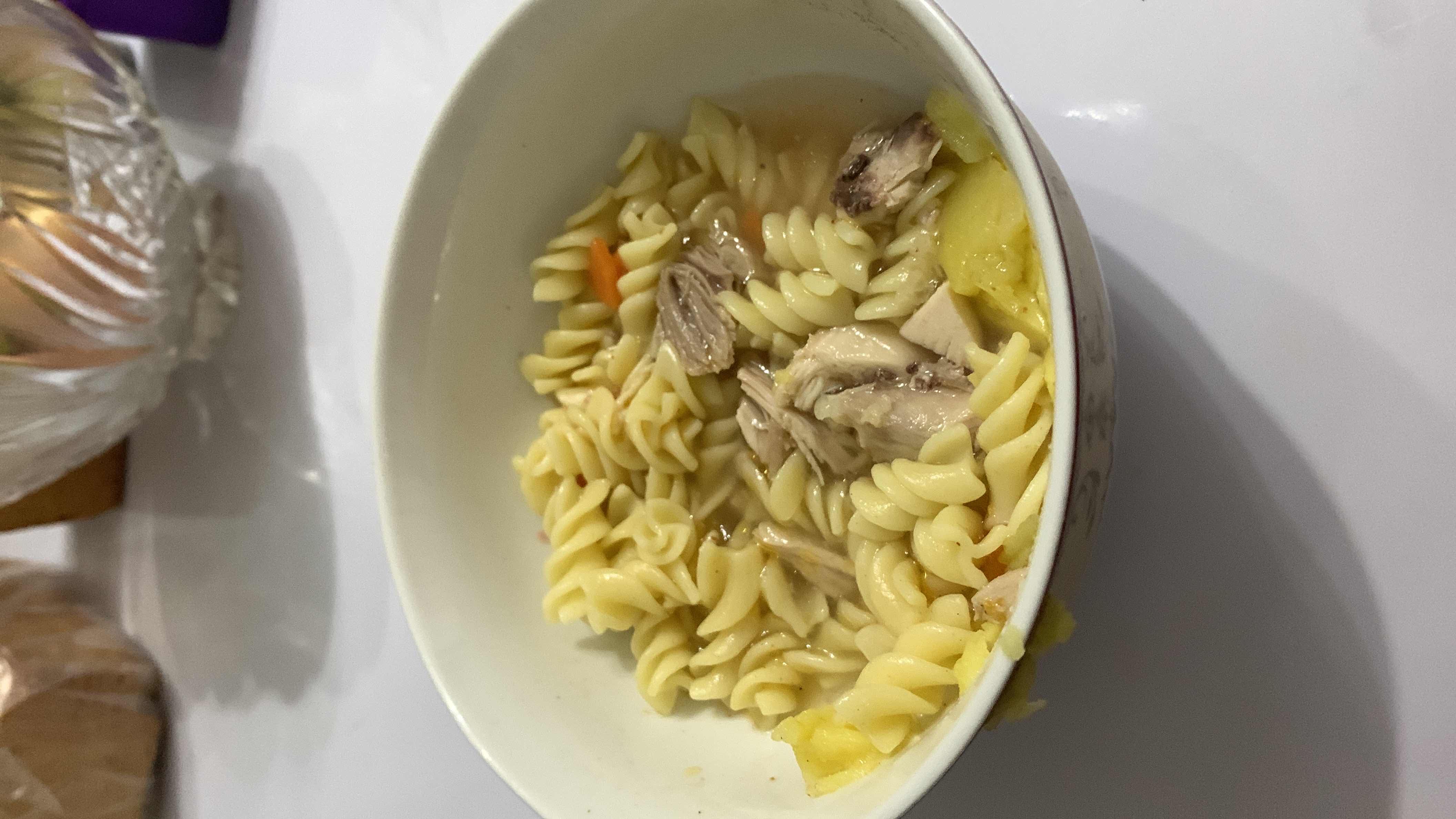 Куриный суп с макаронами