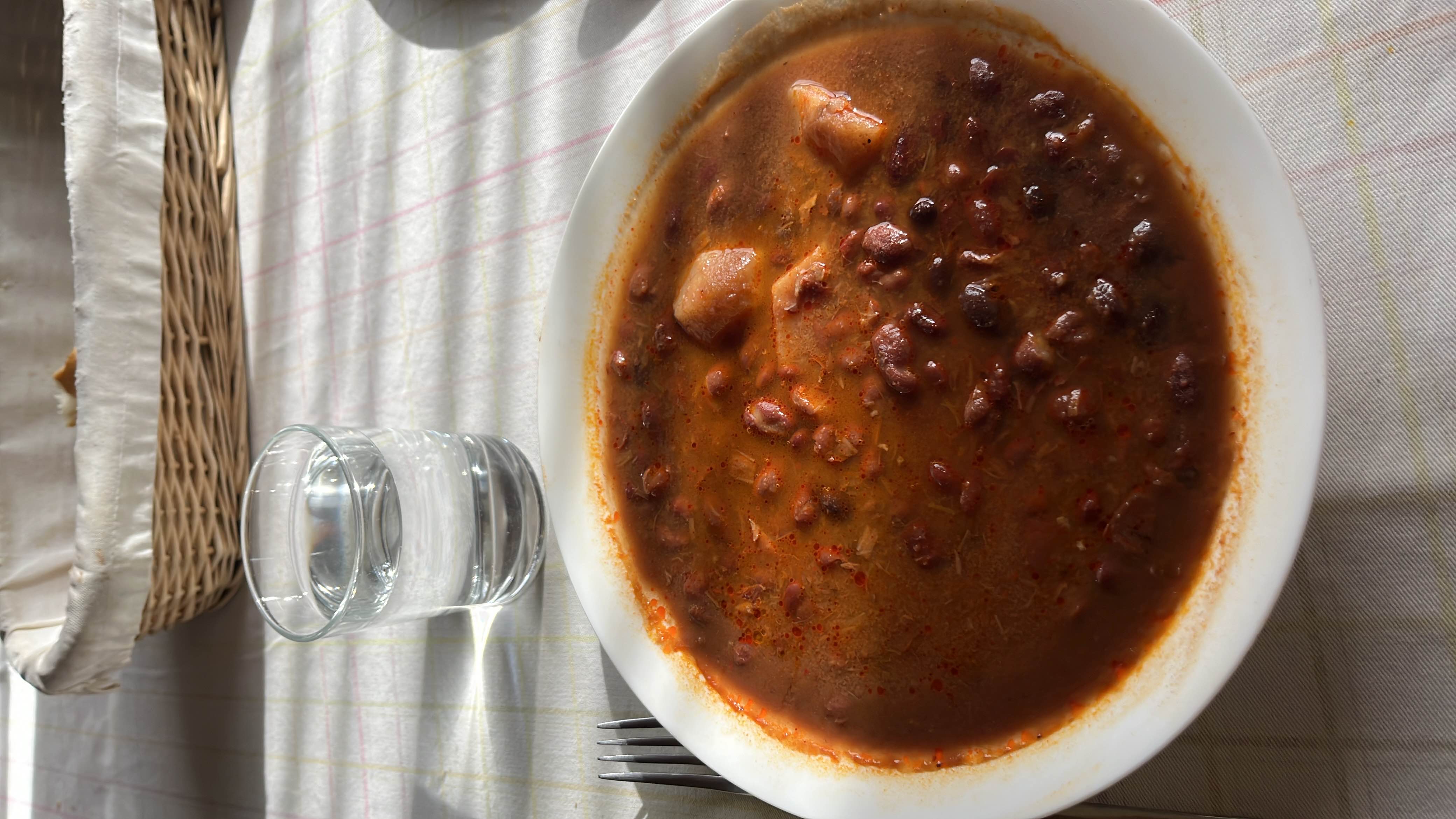 Sopa de frijoles