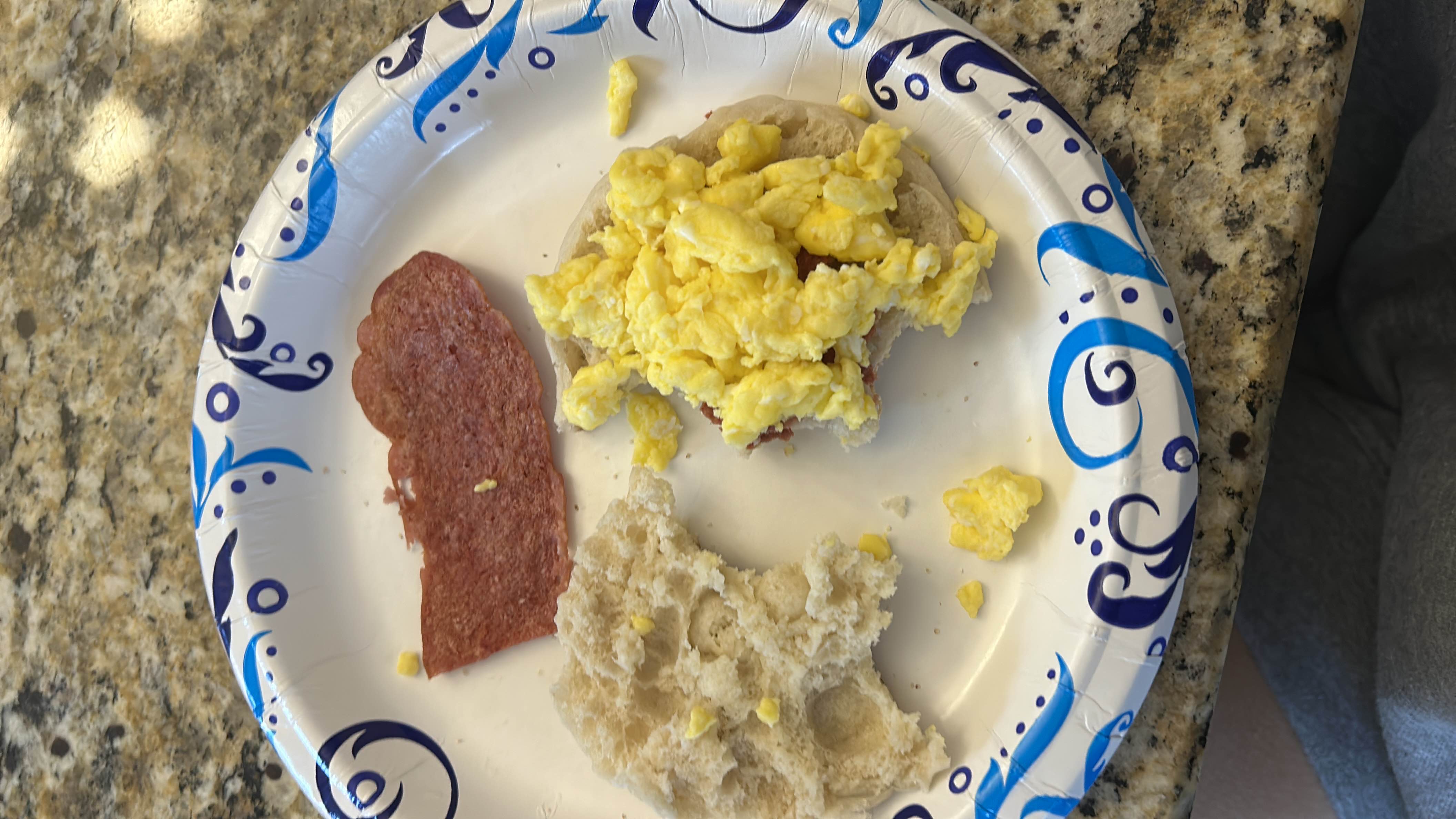 Scrambled Egg Sandwich