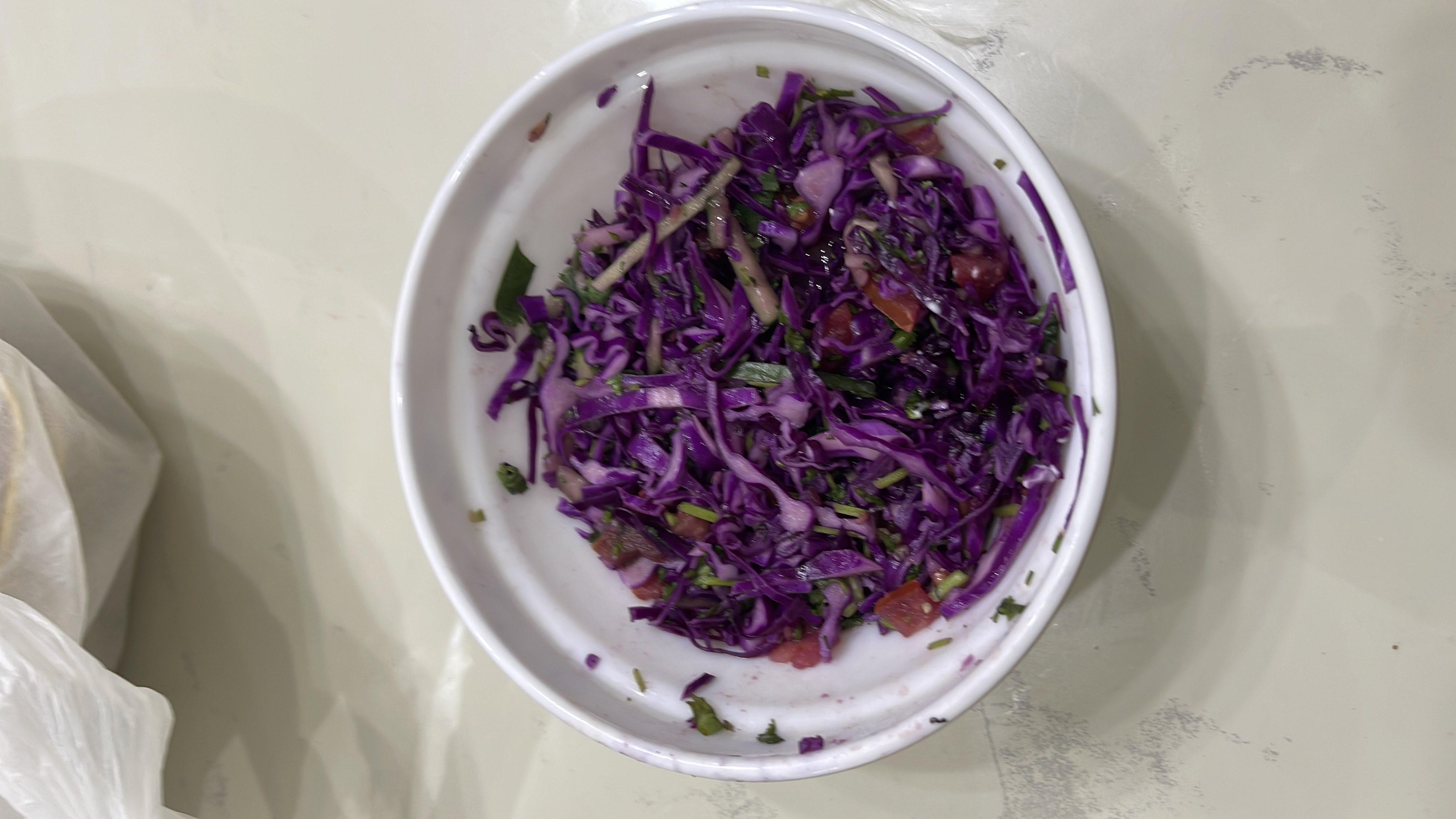 Салат из красной капусты