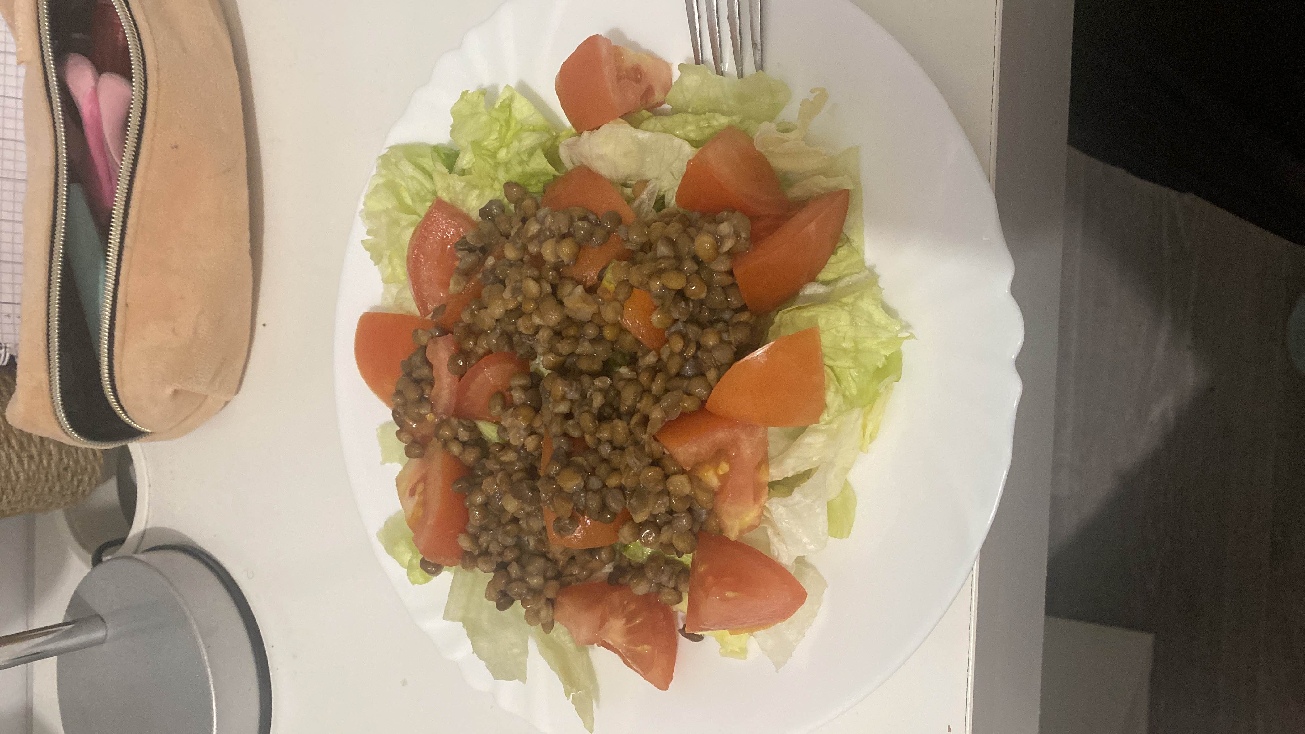 Salade de lentilles