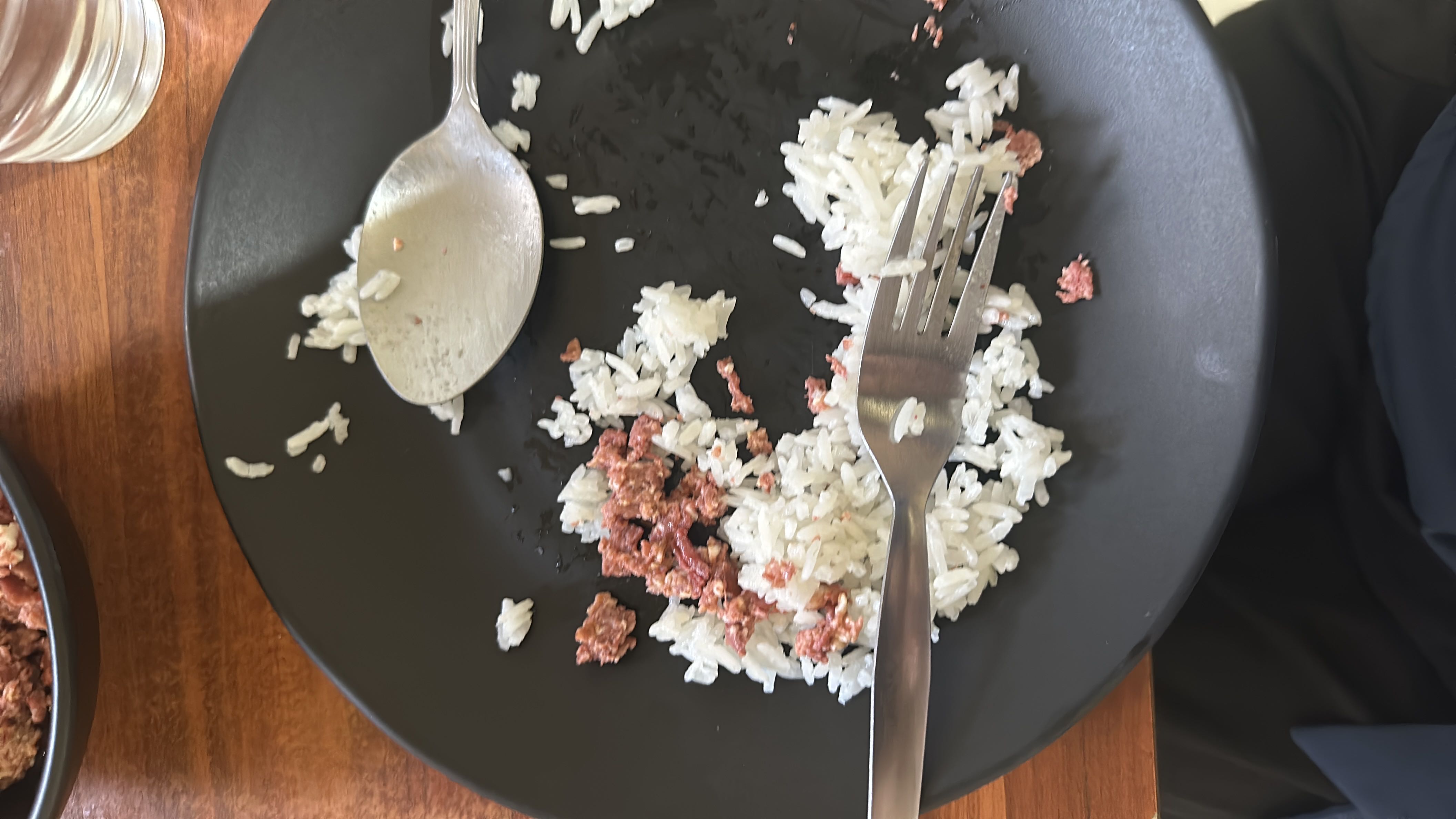 Rice with ground meat