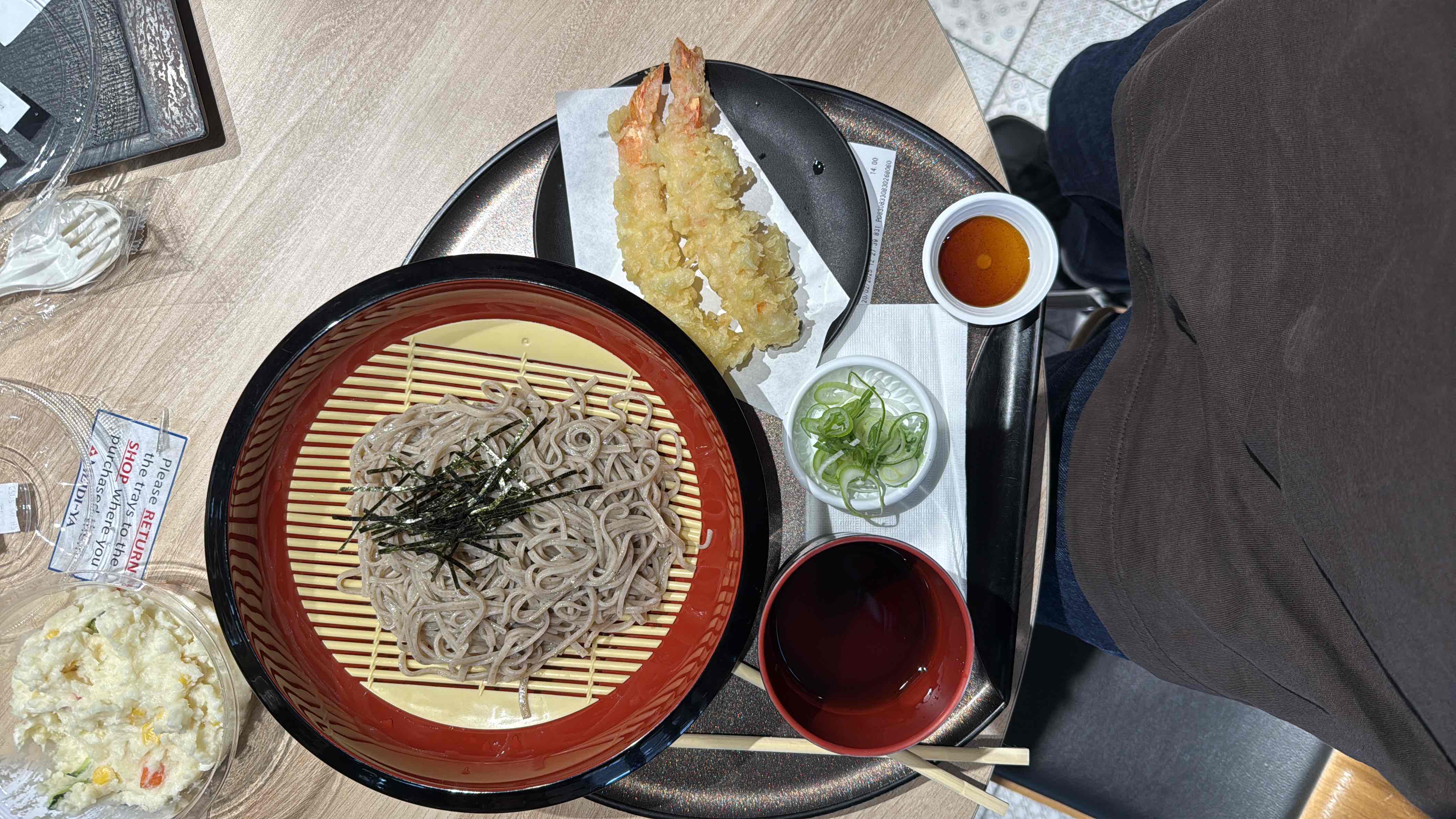 Zaru Soba with Tempura