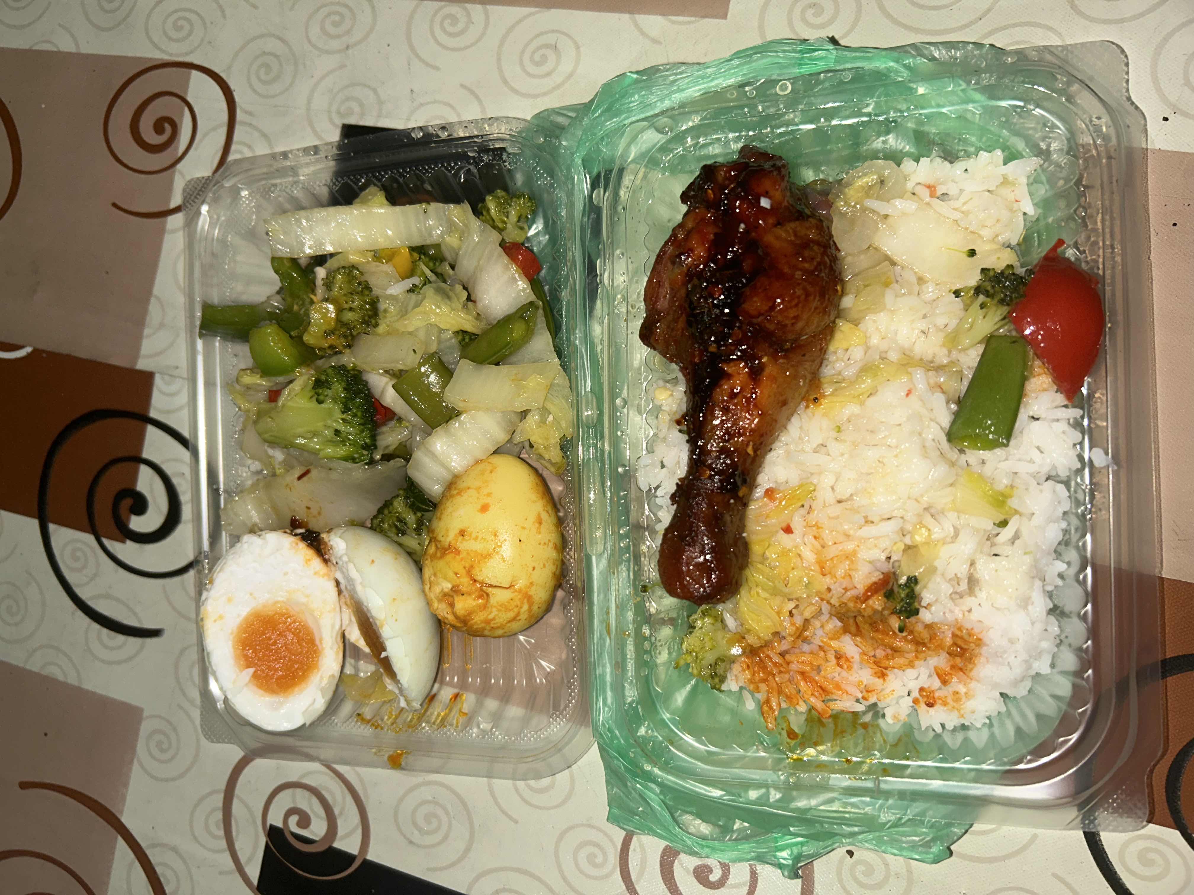 Grilled Chicken with Rice