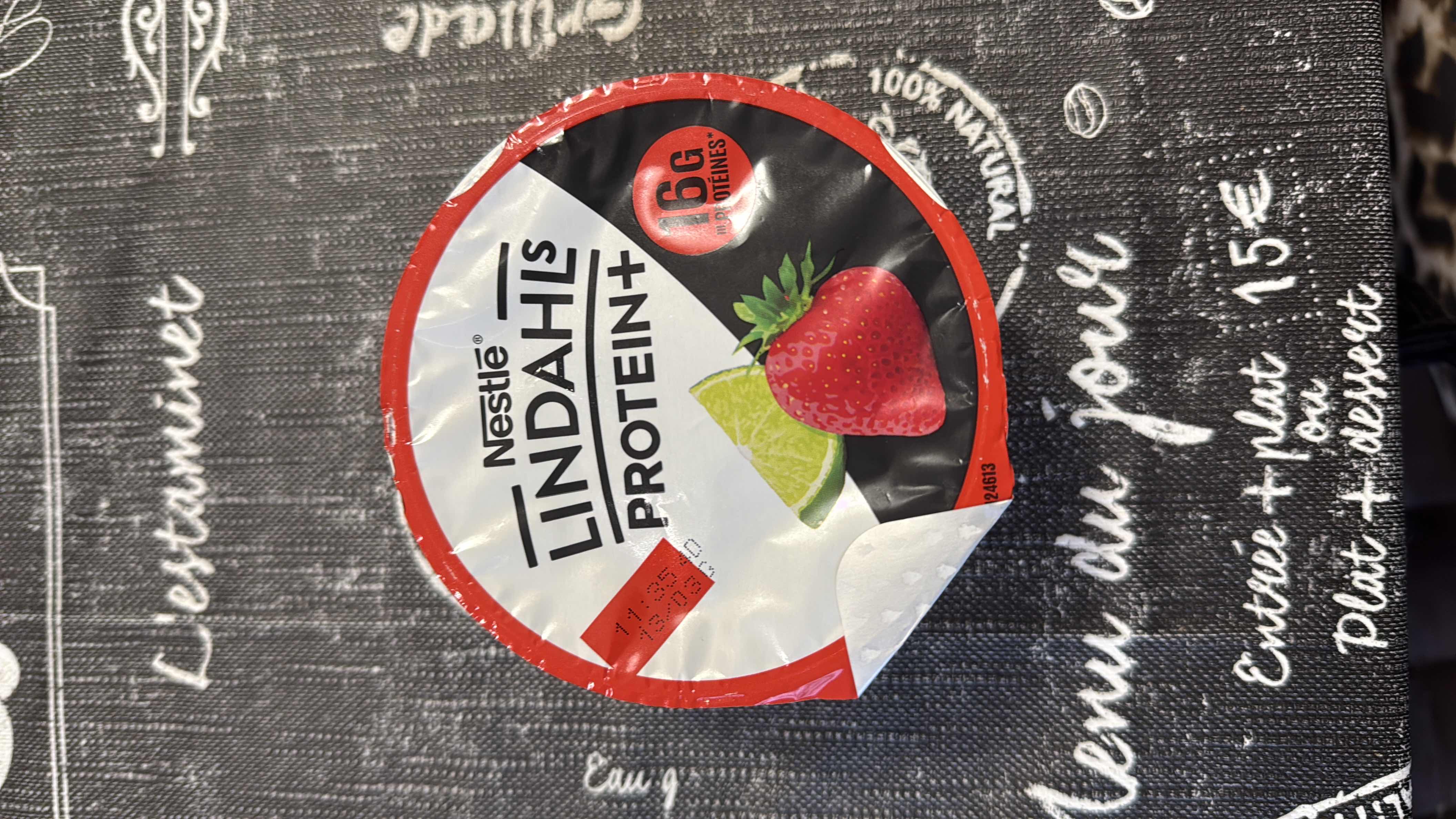 Yaourt protéiné fraise