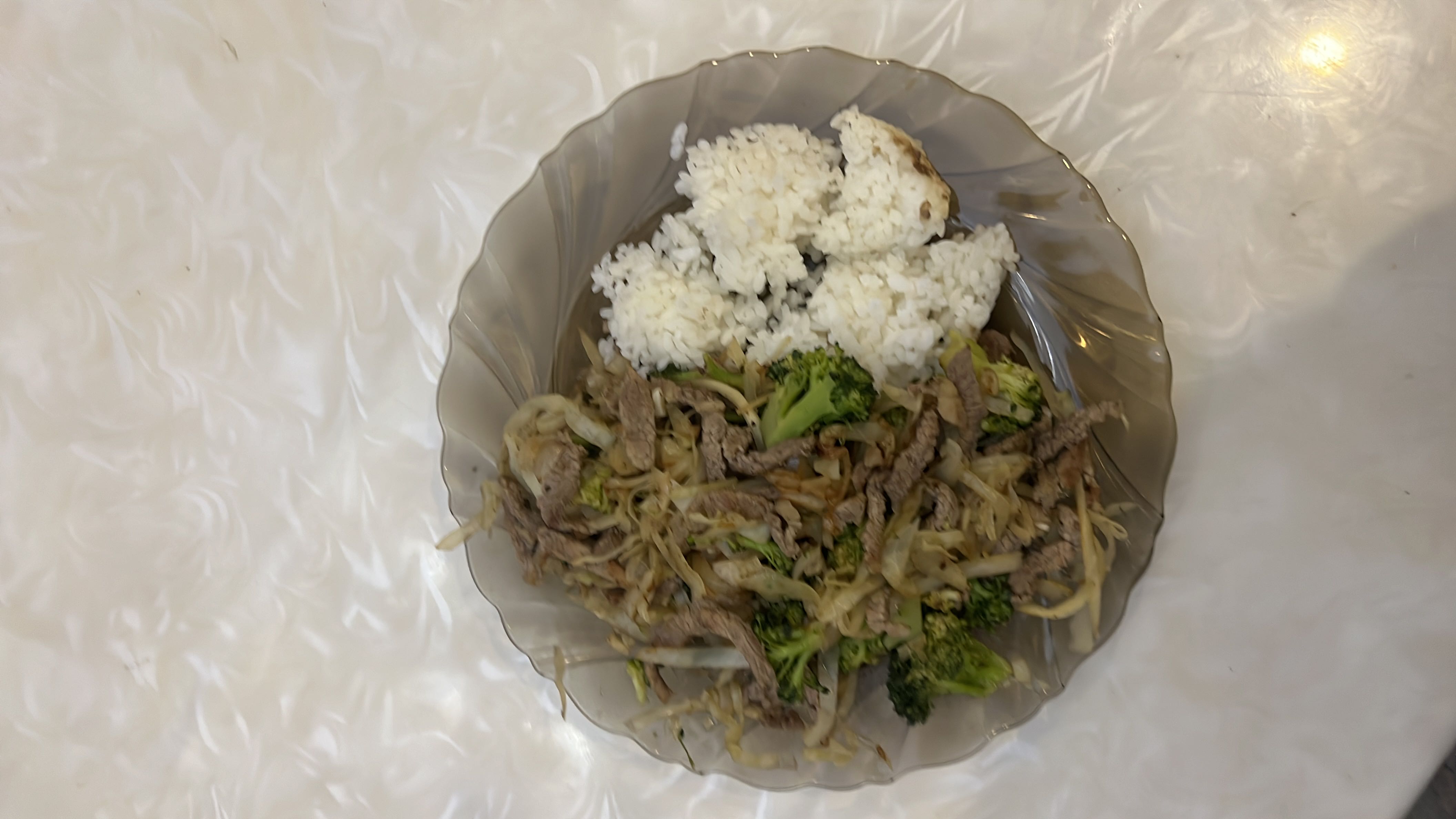 Beef Stir-Fry with Rice