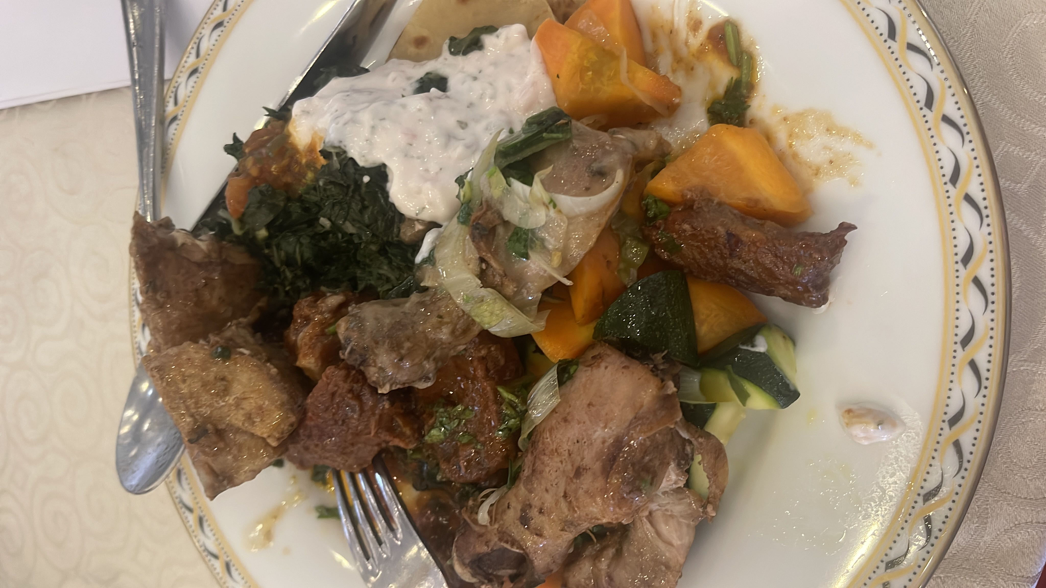 Mixed Meat and Vegetables