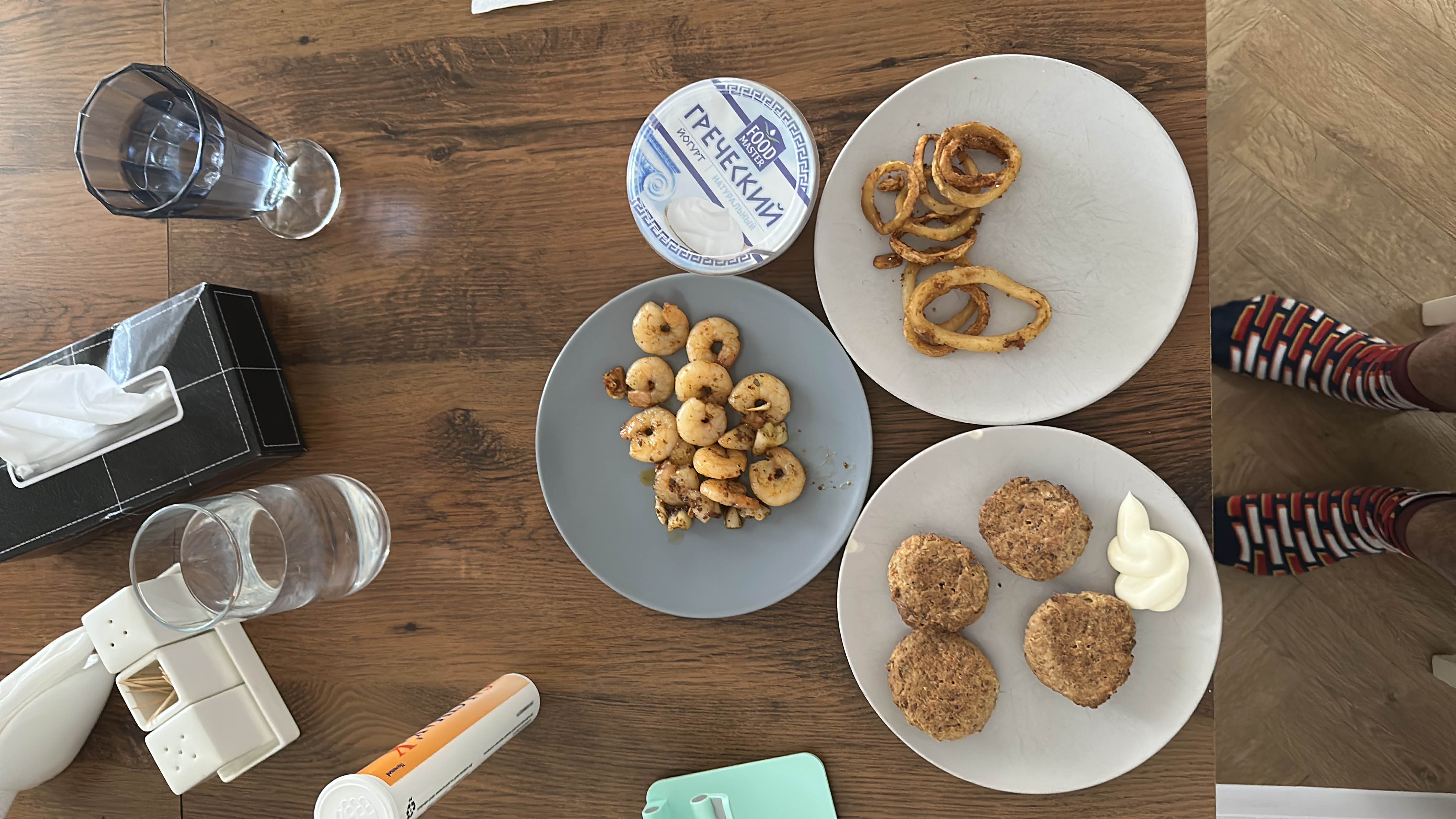 Shrimp and Onion Rings