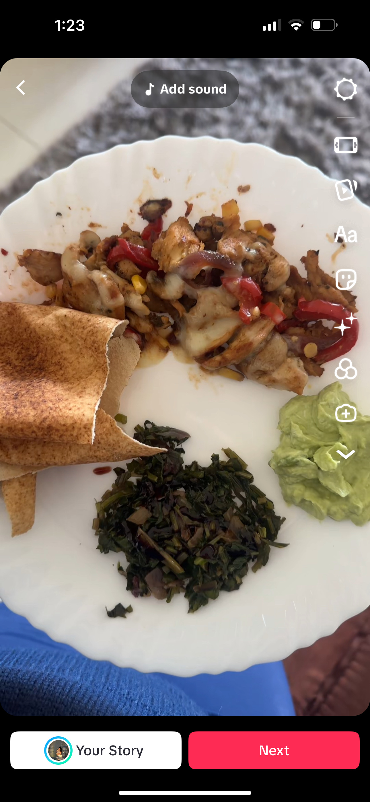 Chicken Fajita Plate