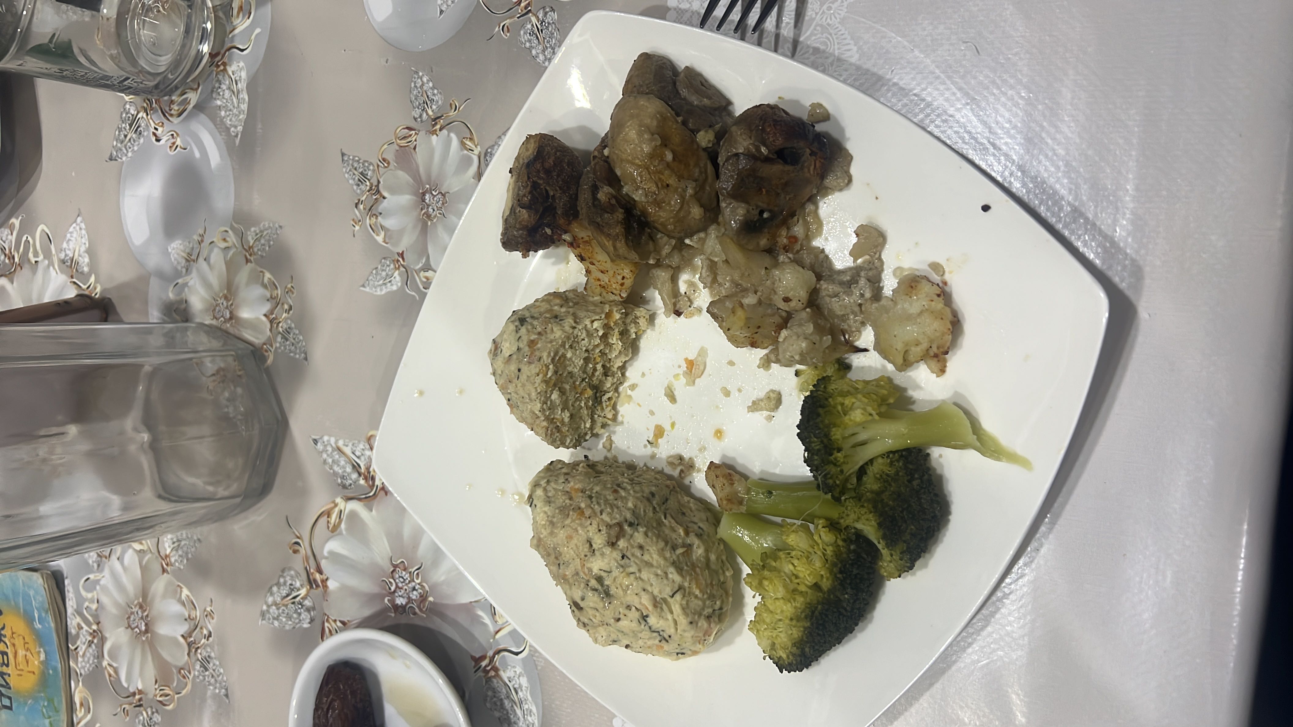 Куриные котлеты с овощами