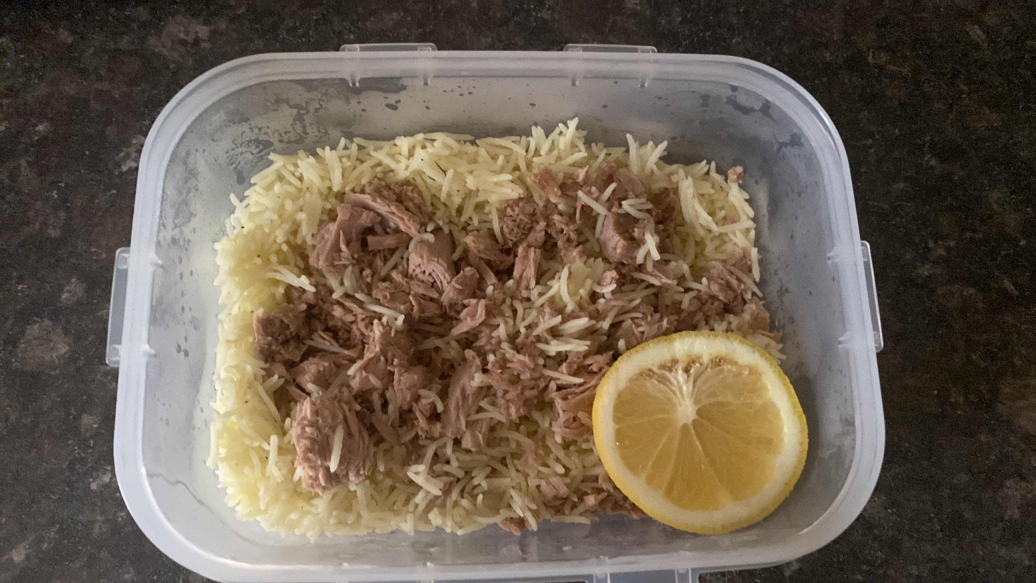 أرز بالتونة