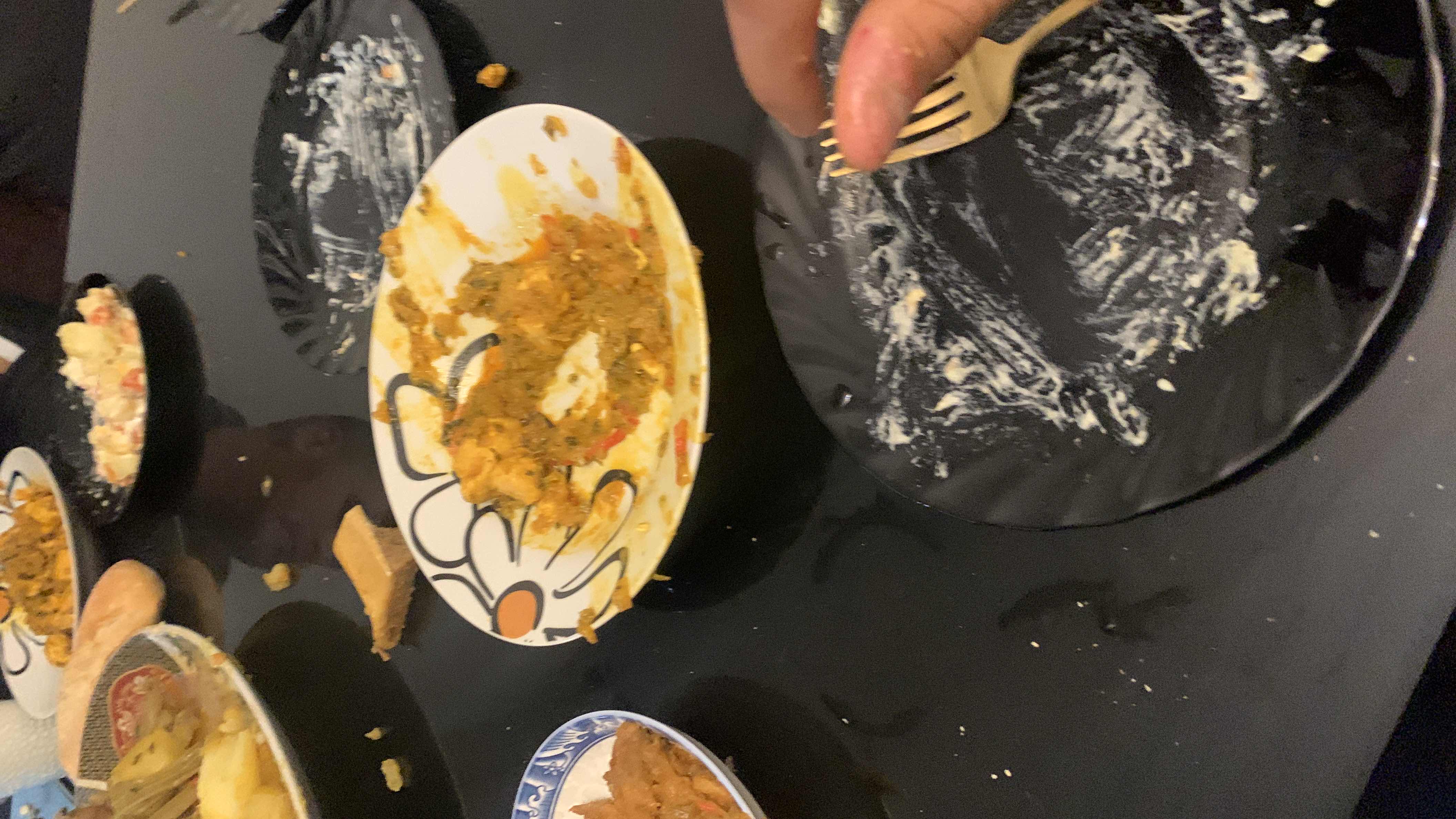 Plato variado con pollo