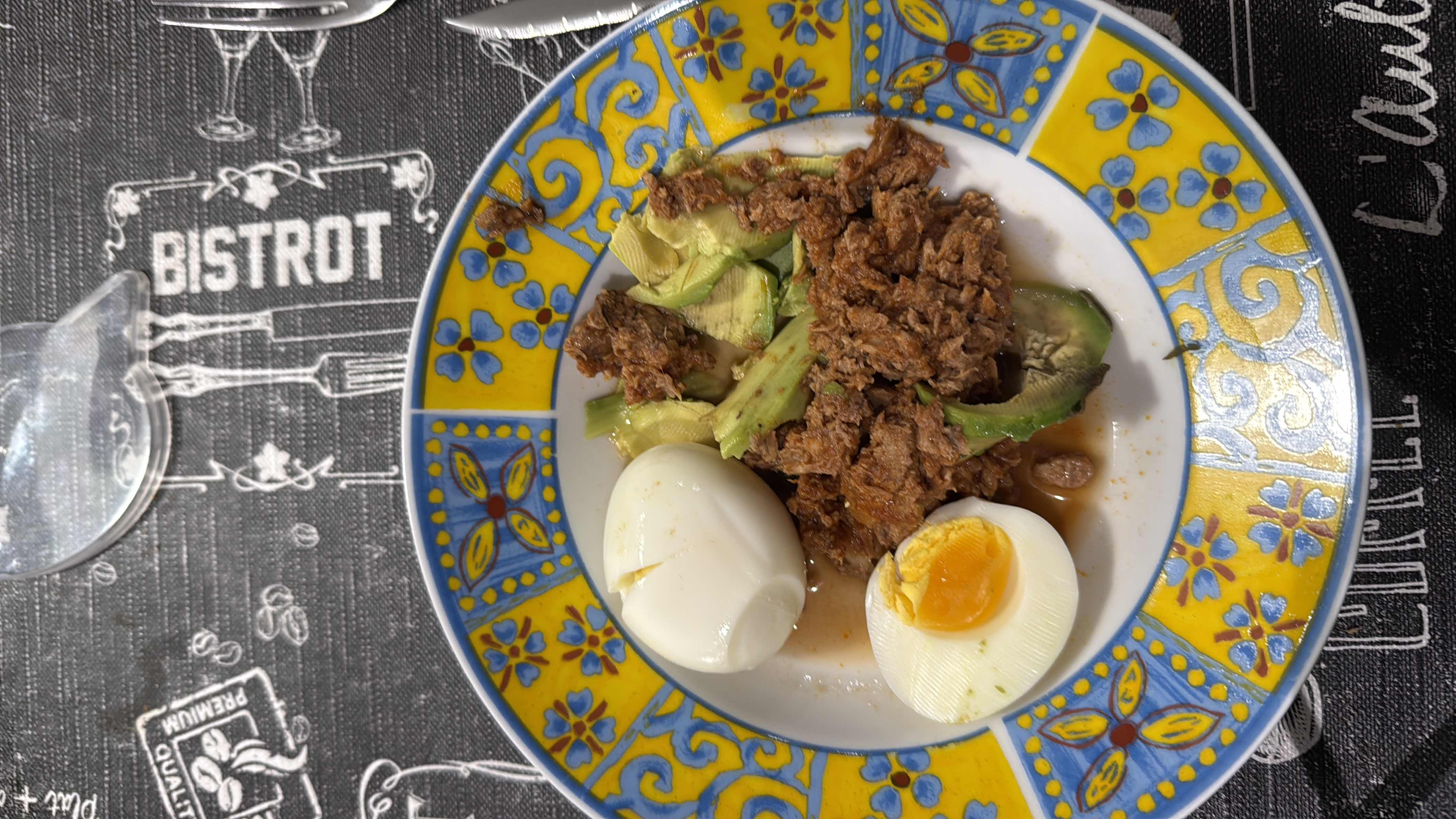 Salade de bœuf et avocat