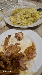 Pulled Pork with Cabbage