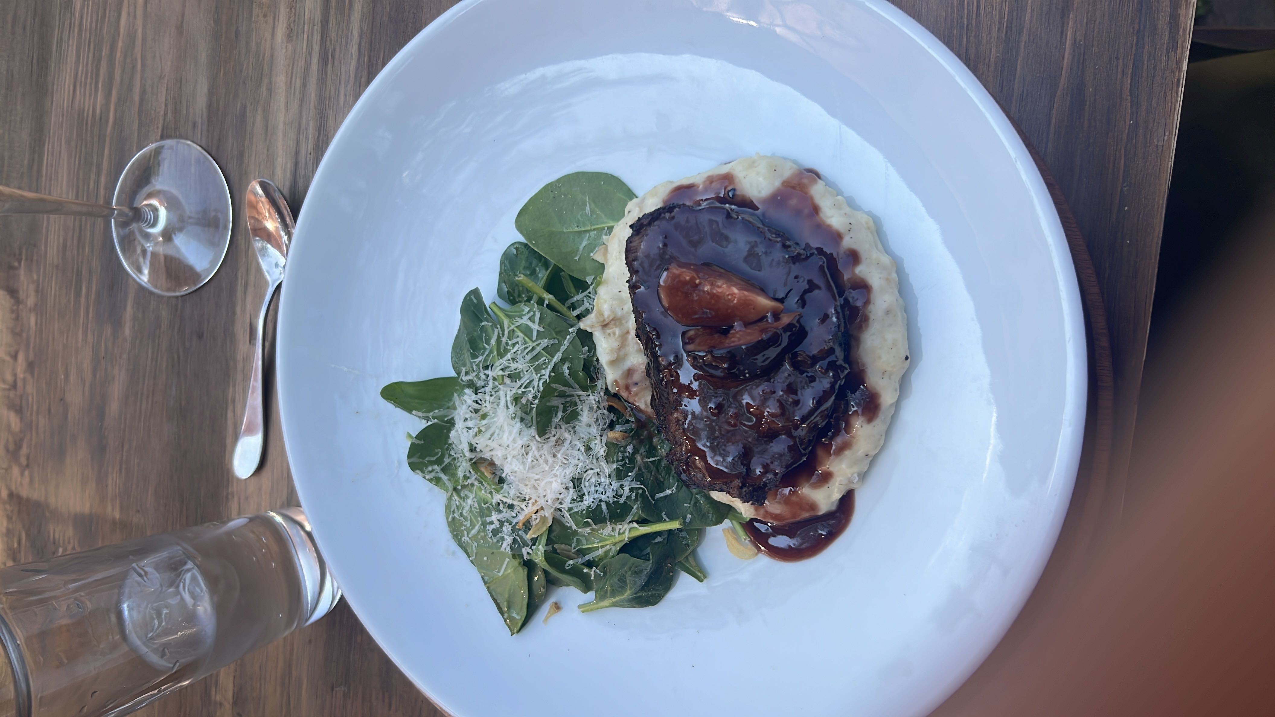 Steak with Mashed Potatoes