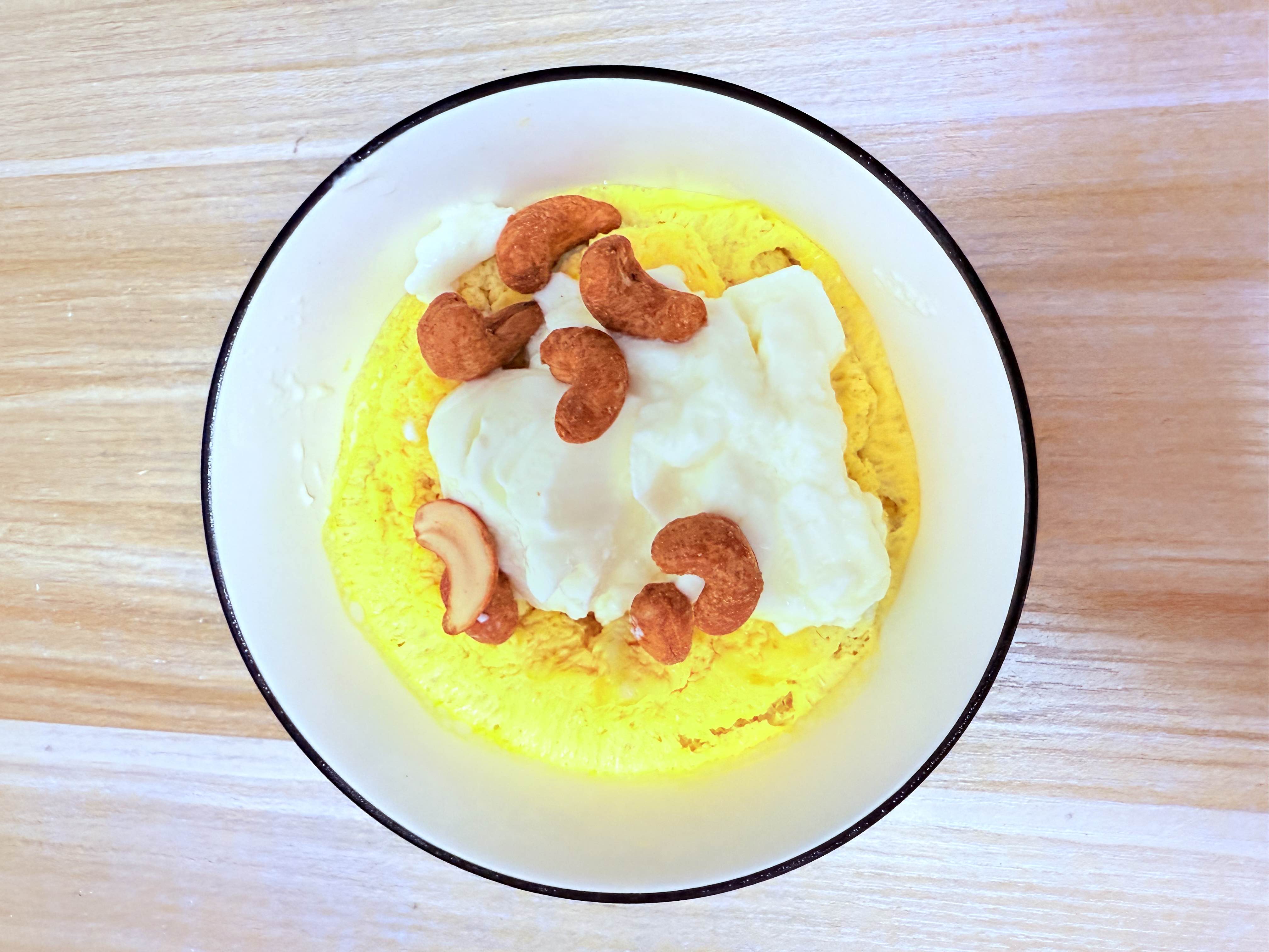 Egg Mug Cake with Yogurt