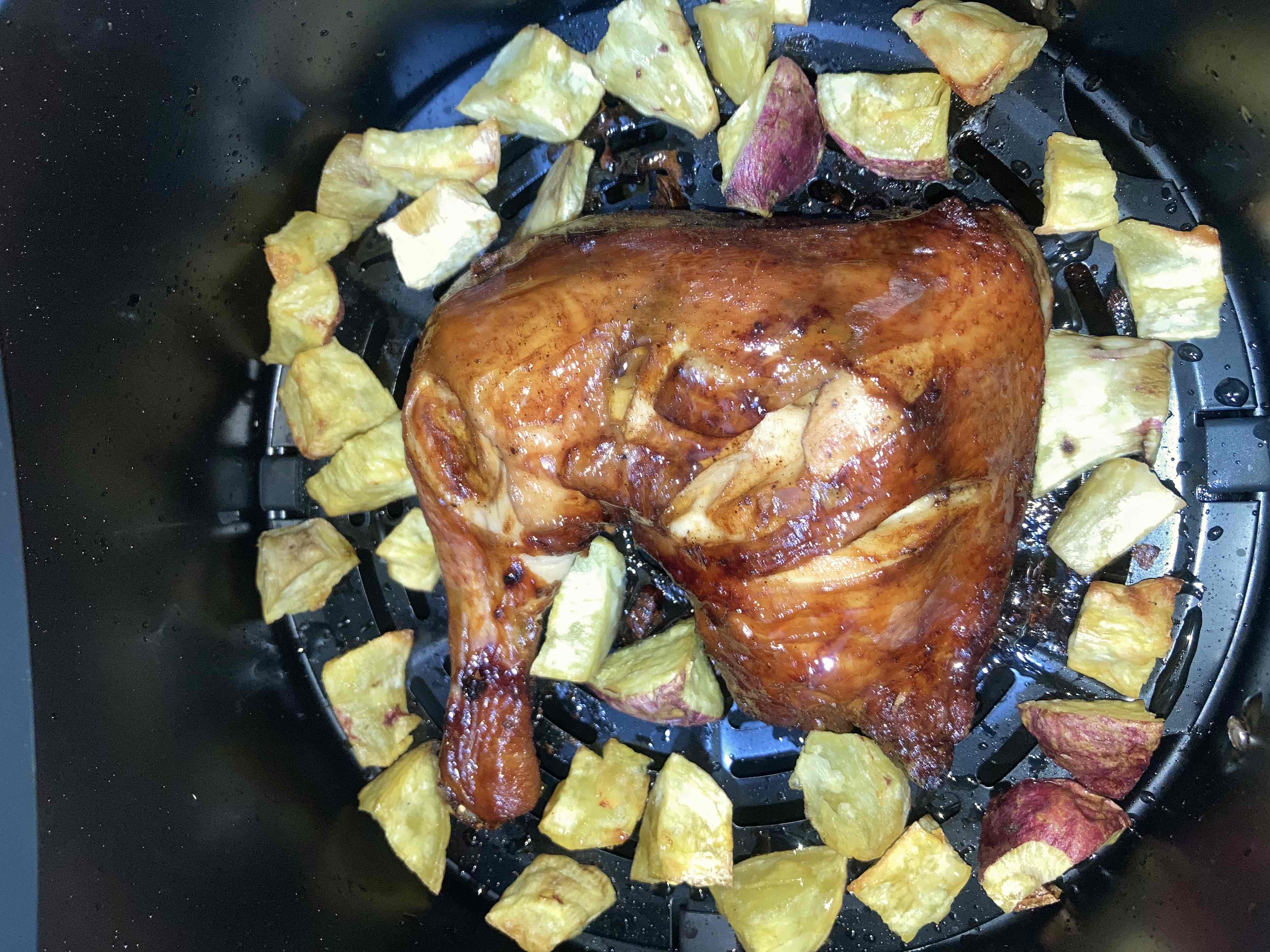 Air-fried Chicken & Sweet Potato